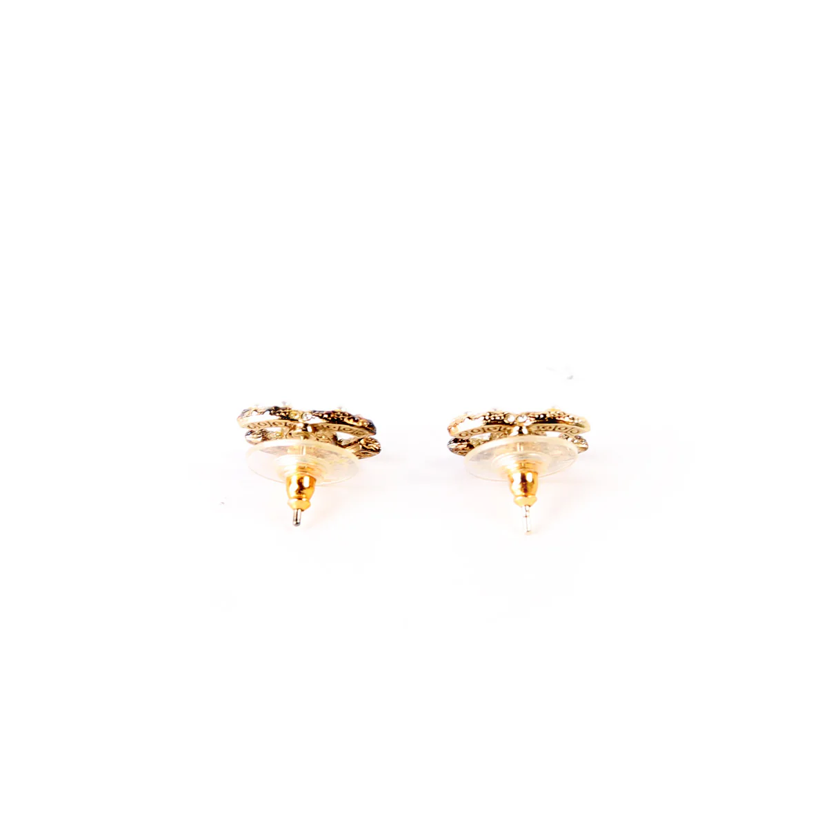 CC Pearl/Crystal Small Stud Earrings - Image 3