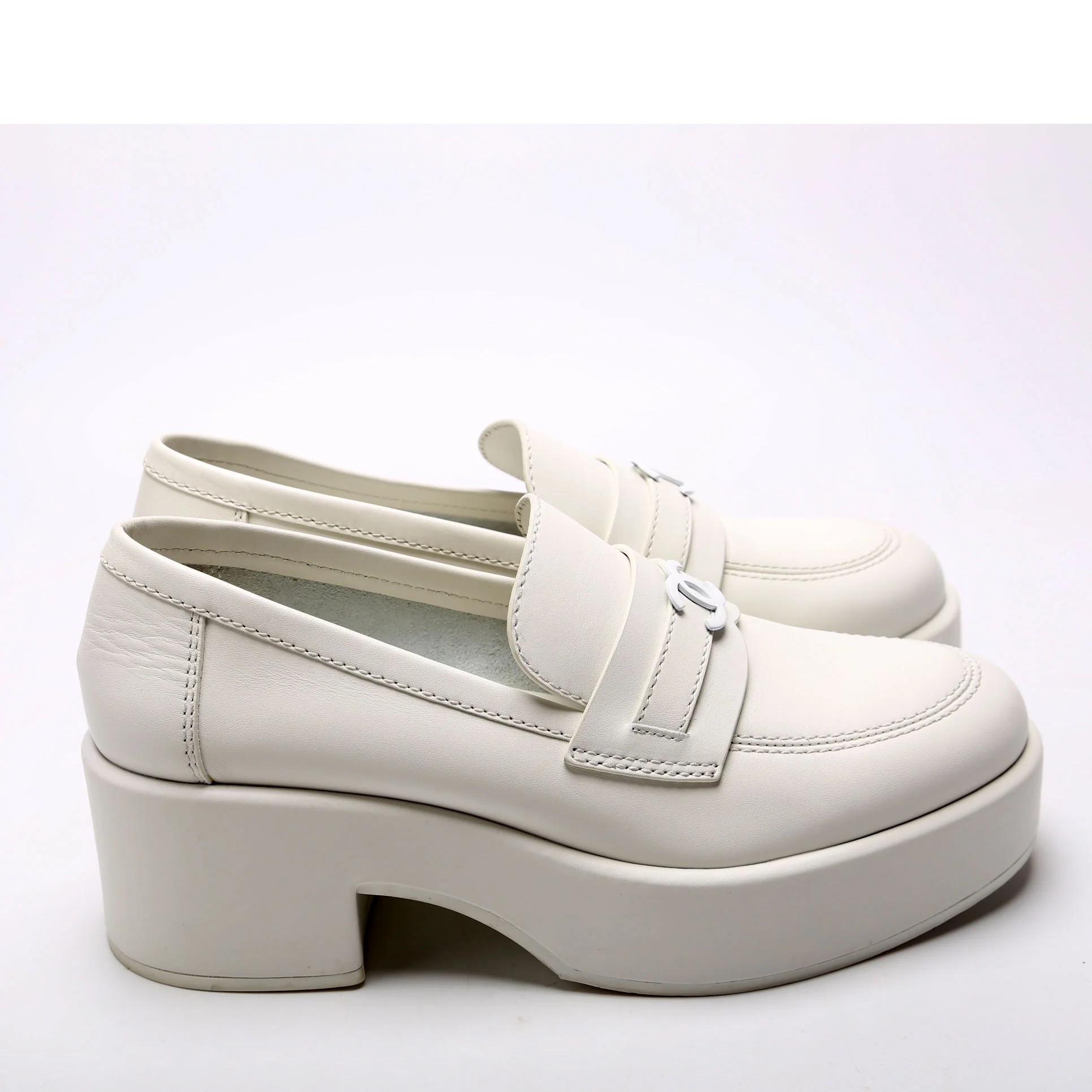 CC Platform Loafers Size 38 - Image 3