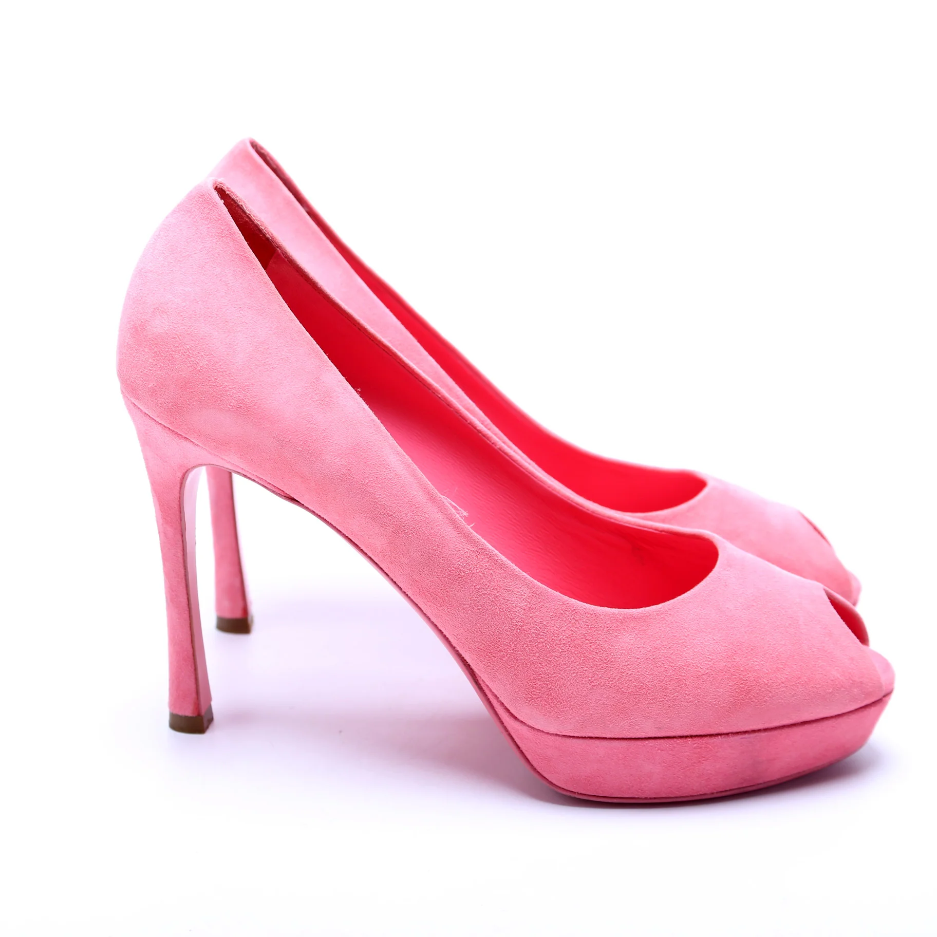 CC Platform Suede Sandals Size 41 - Image 3