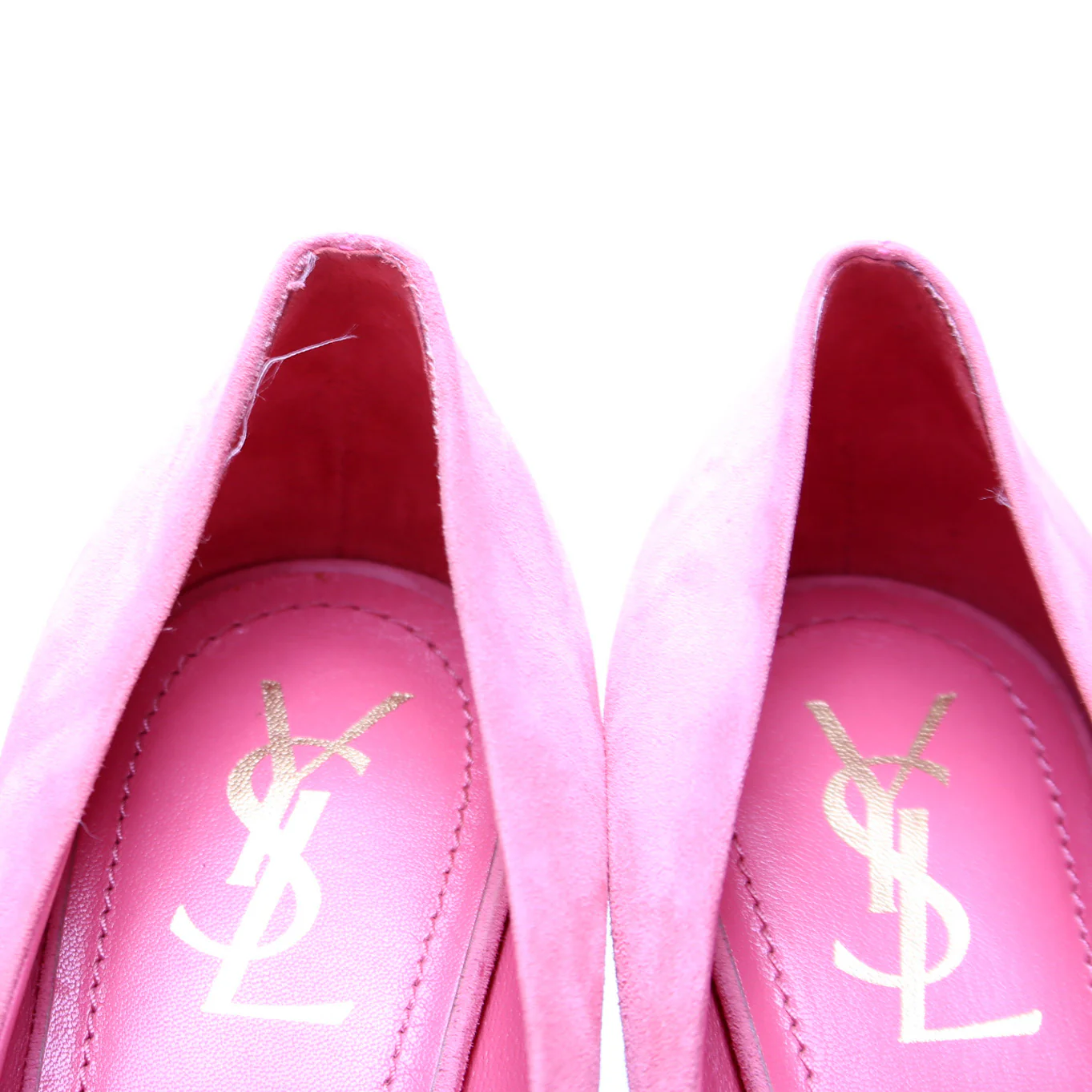 CC Platform Suede Sandals Size 41 - Image 5