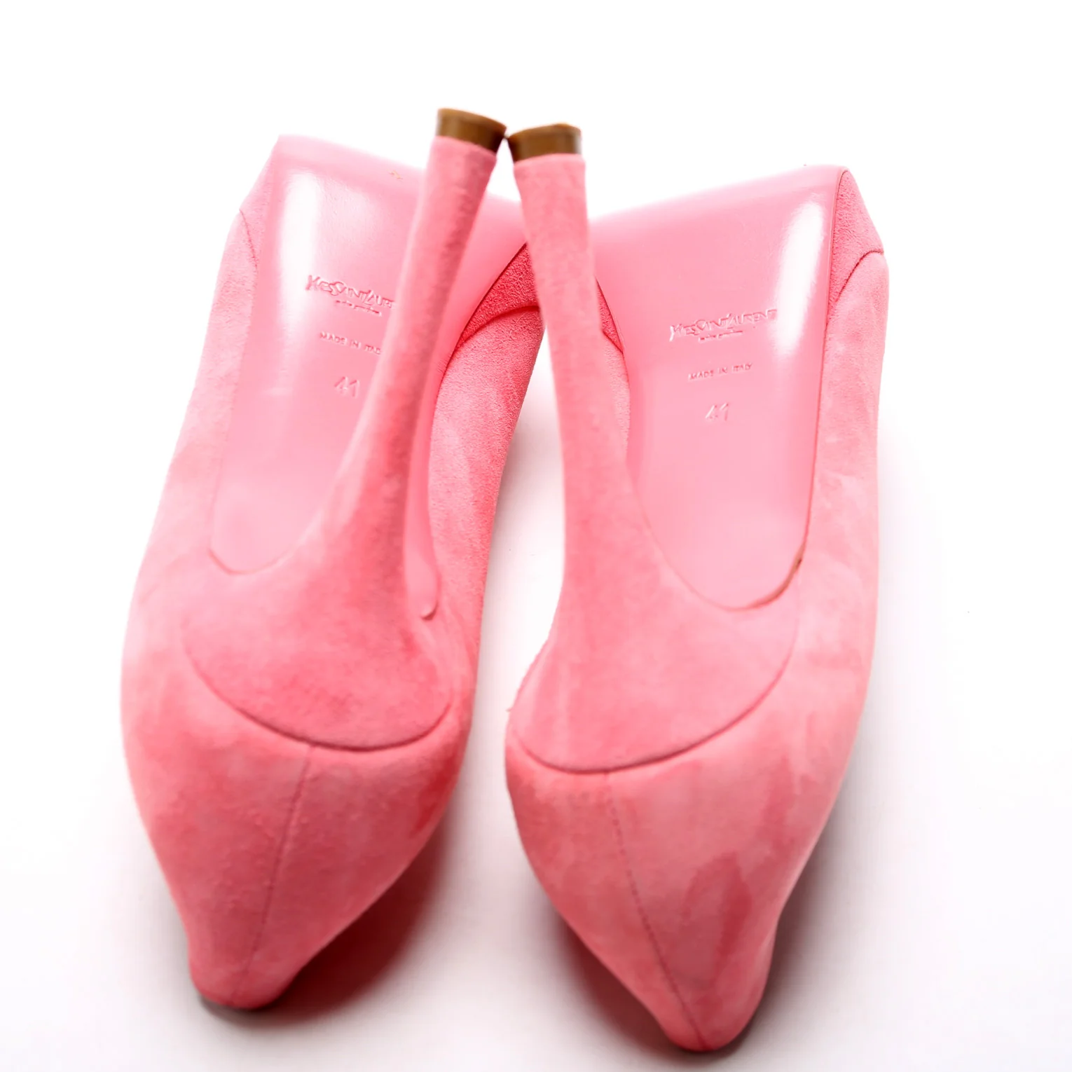 CC Platform Suede Sandals Size 41 - Image 7