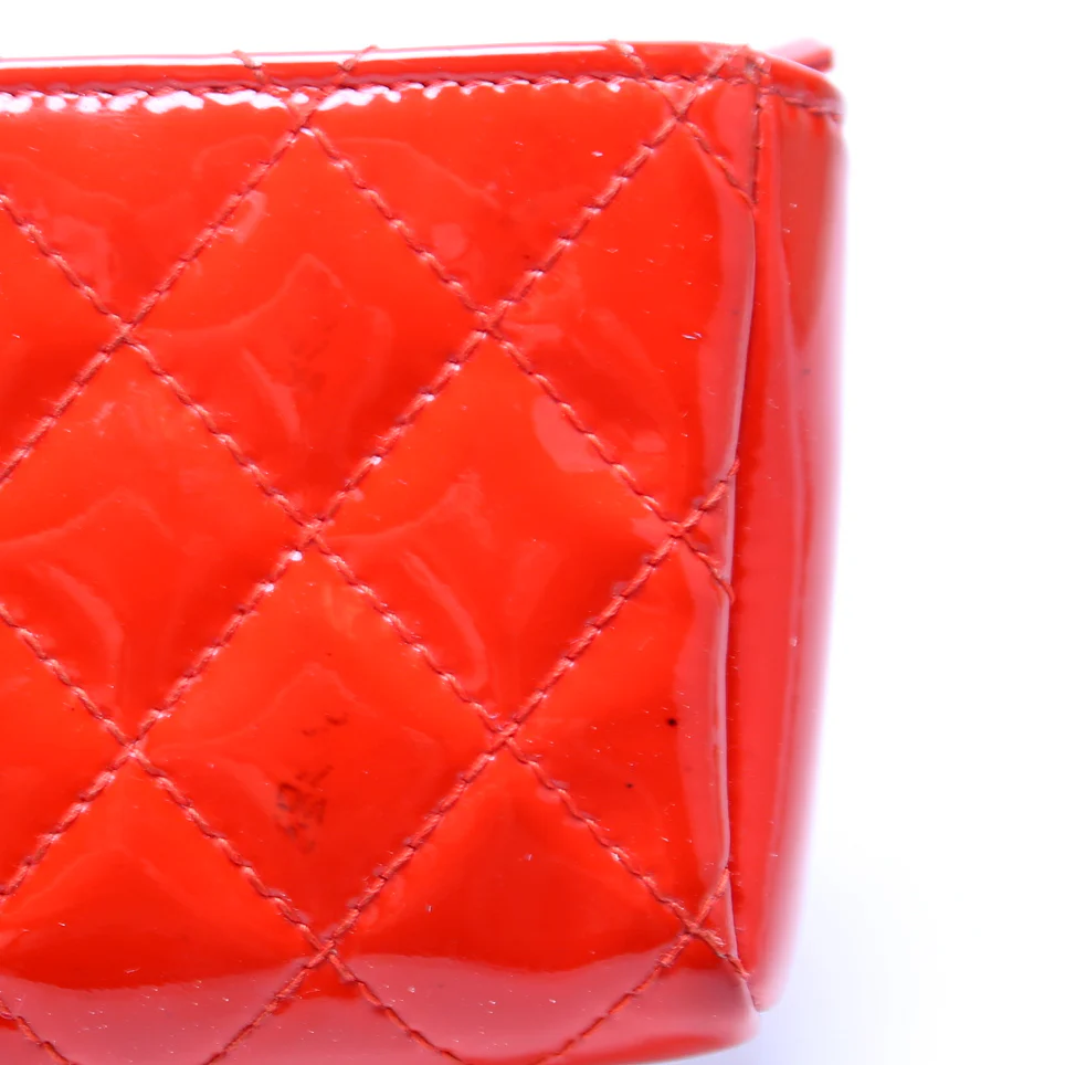 CC Quilted Patent Pouch - Image 7