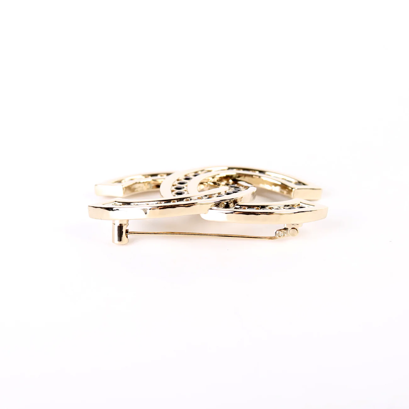 CC Rhinestone Large Brooch - Image 5