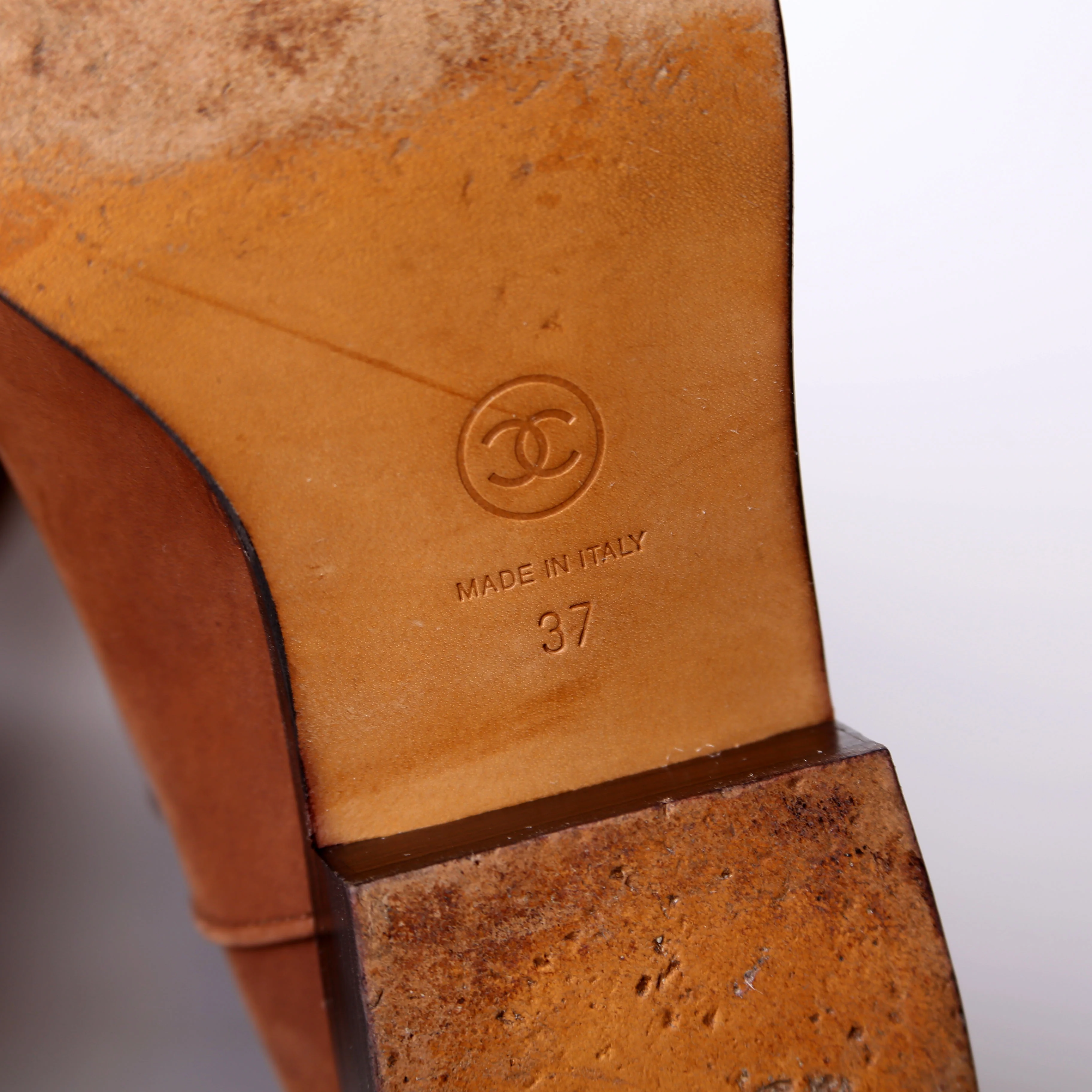 CC Riding Boots Leather Size 37 - Image 6