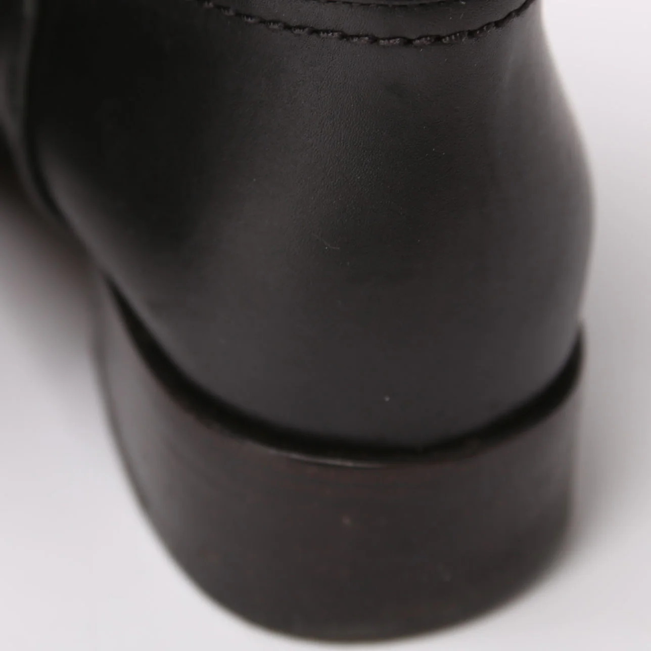 CC Riding Boots Leather Size 39 Black - Image 7