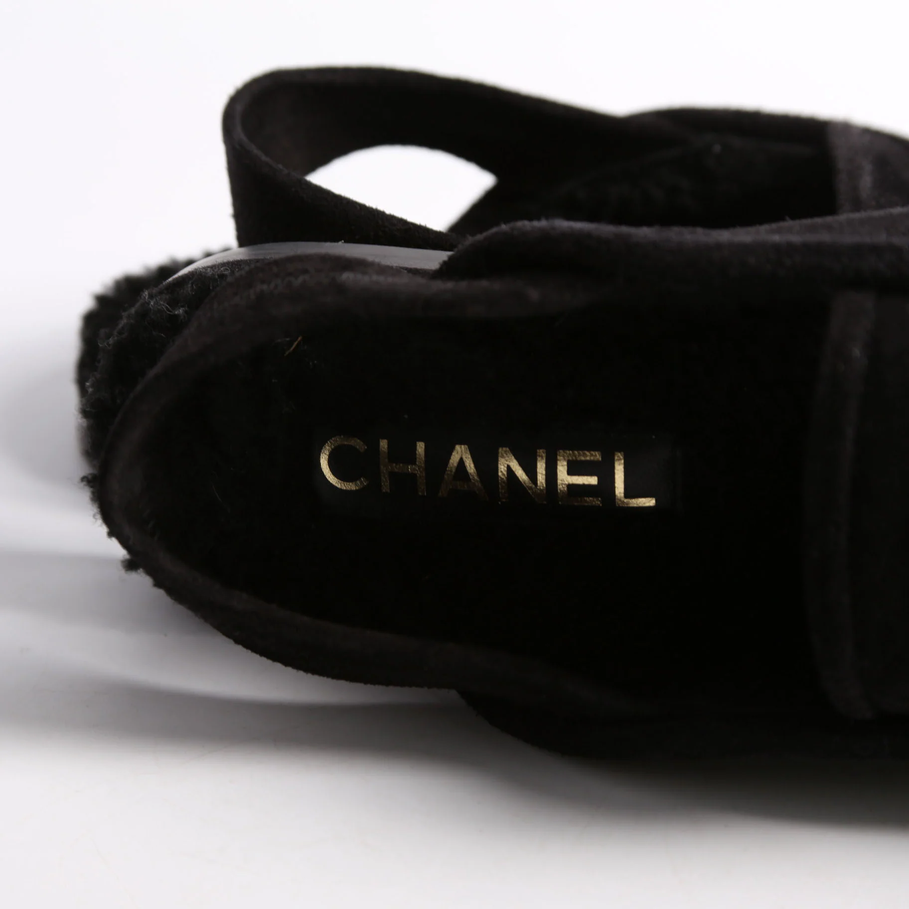 CC Slingback Loafers Size 36.5 Black - Image 6