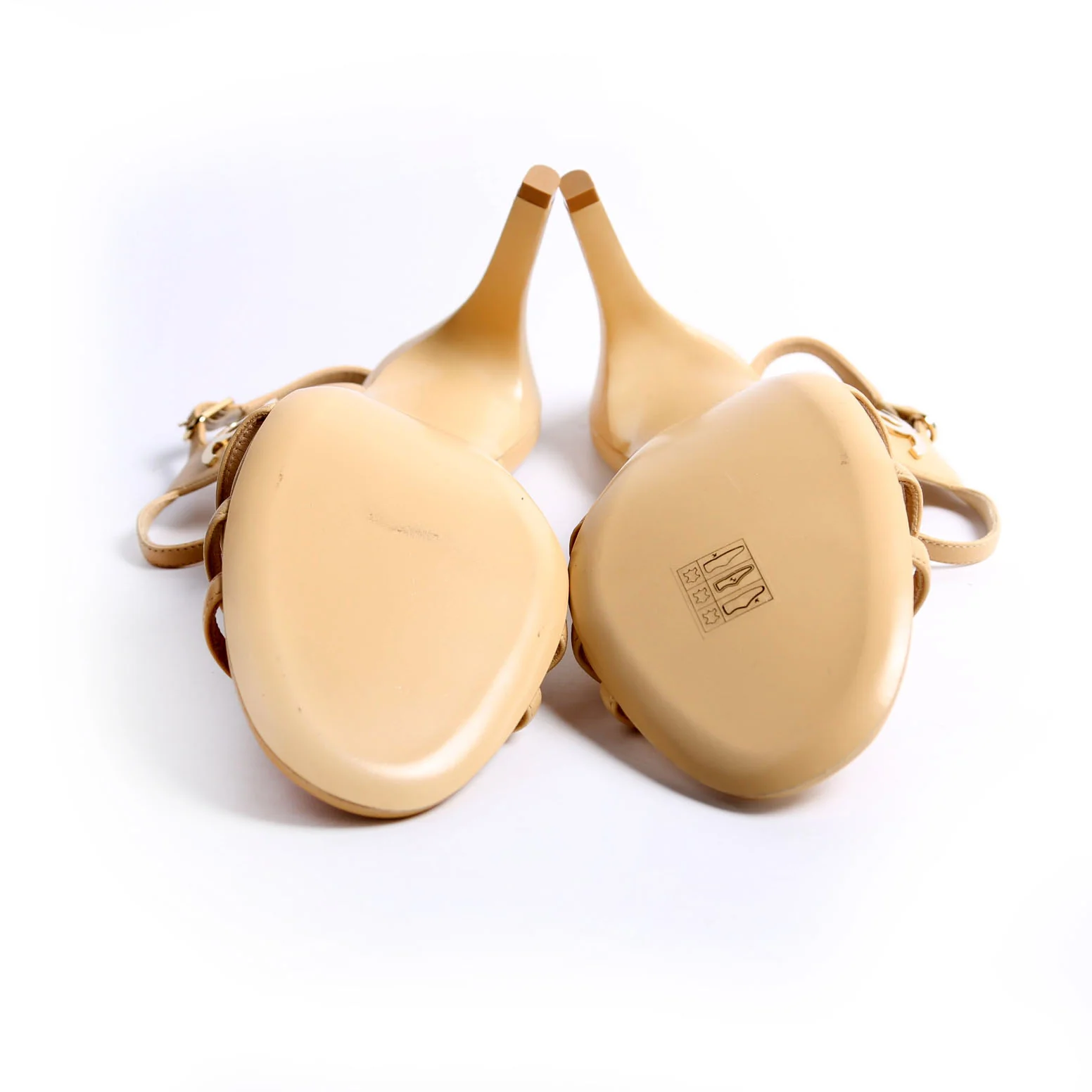 CC Strappy Sandals Size 42 Tan - Image 7