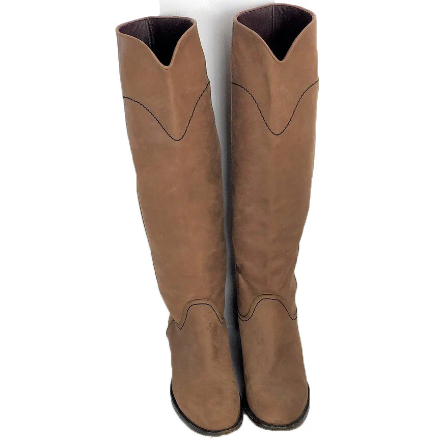 CC Suede Boots Size 6 - Image 2