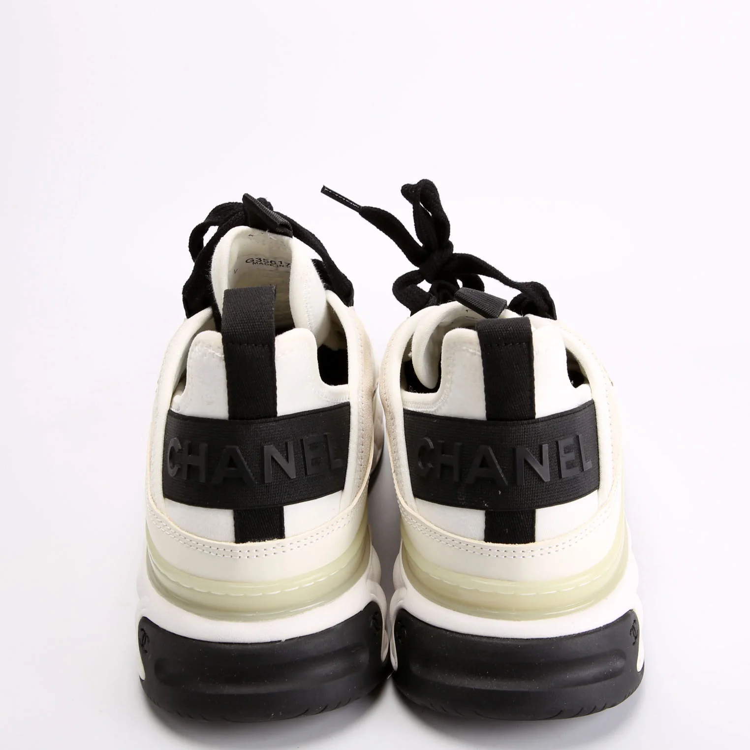 CC Suede Leather Trainers Size 41.5 - Image 4