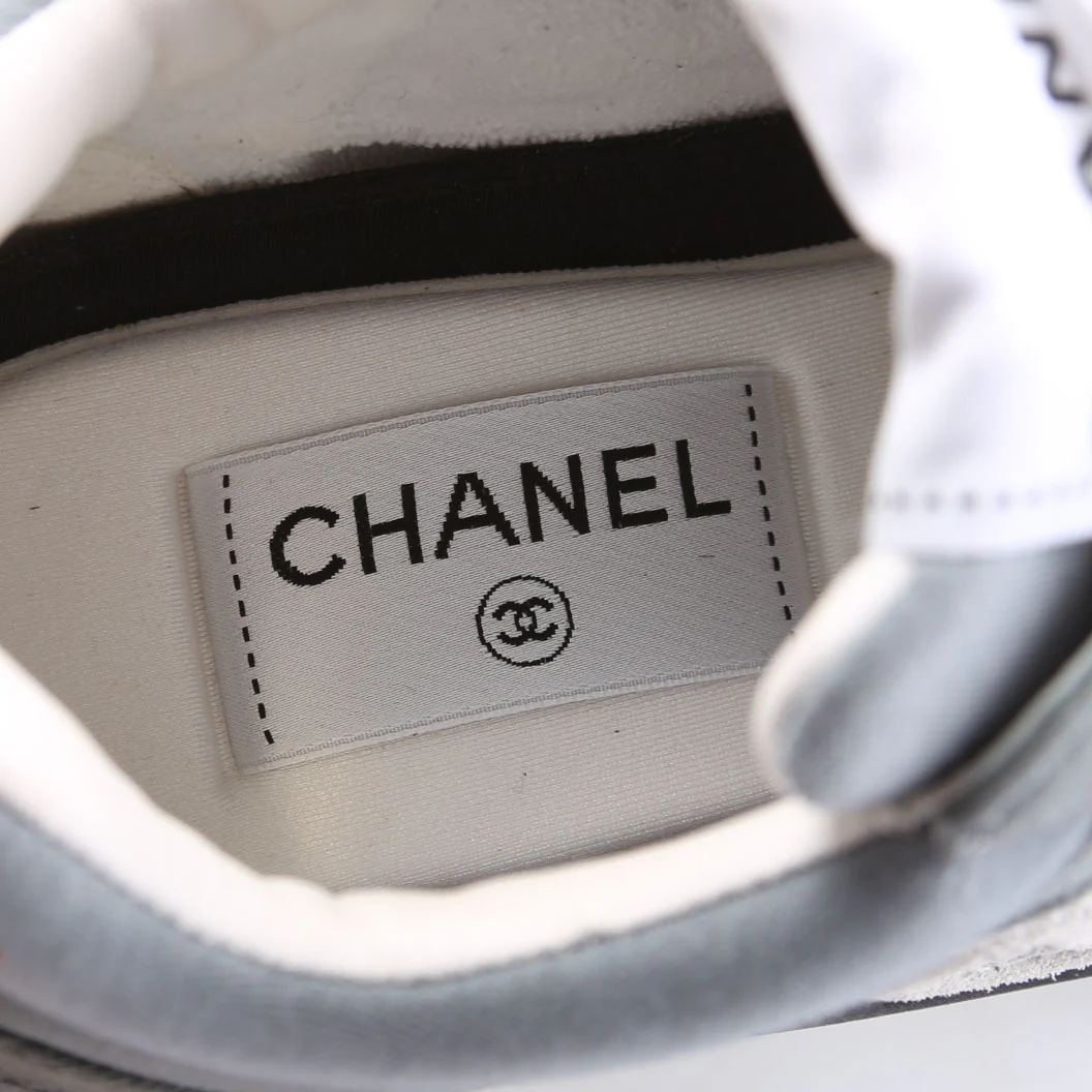 CC Suede Trainers Size 38 Black/Grey - Image 5