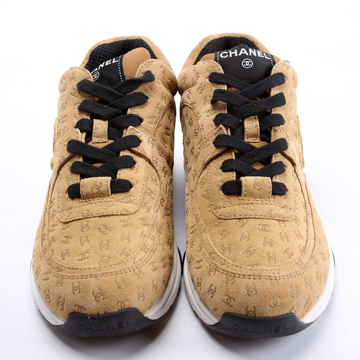 CC Suede Trainers Size 40 Brown - Image 2