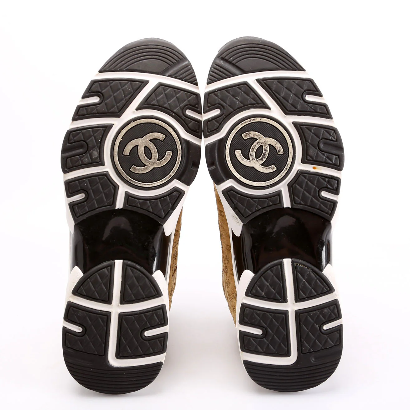 CC Suede Trainers Size 40 Brown - Image 5