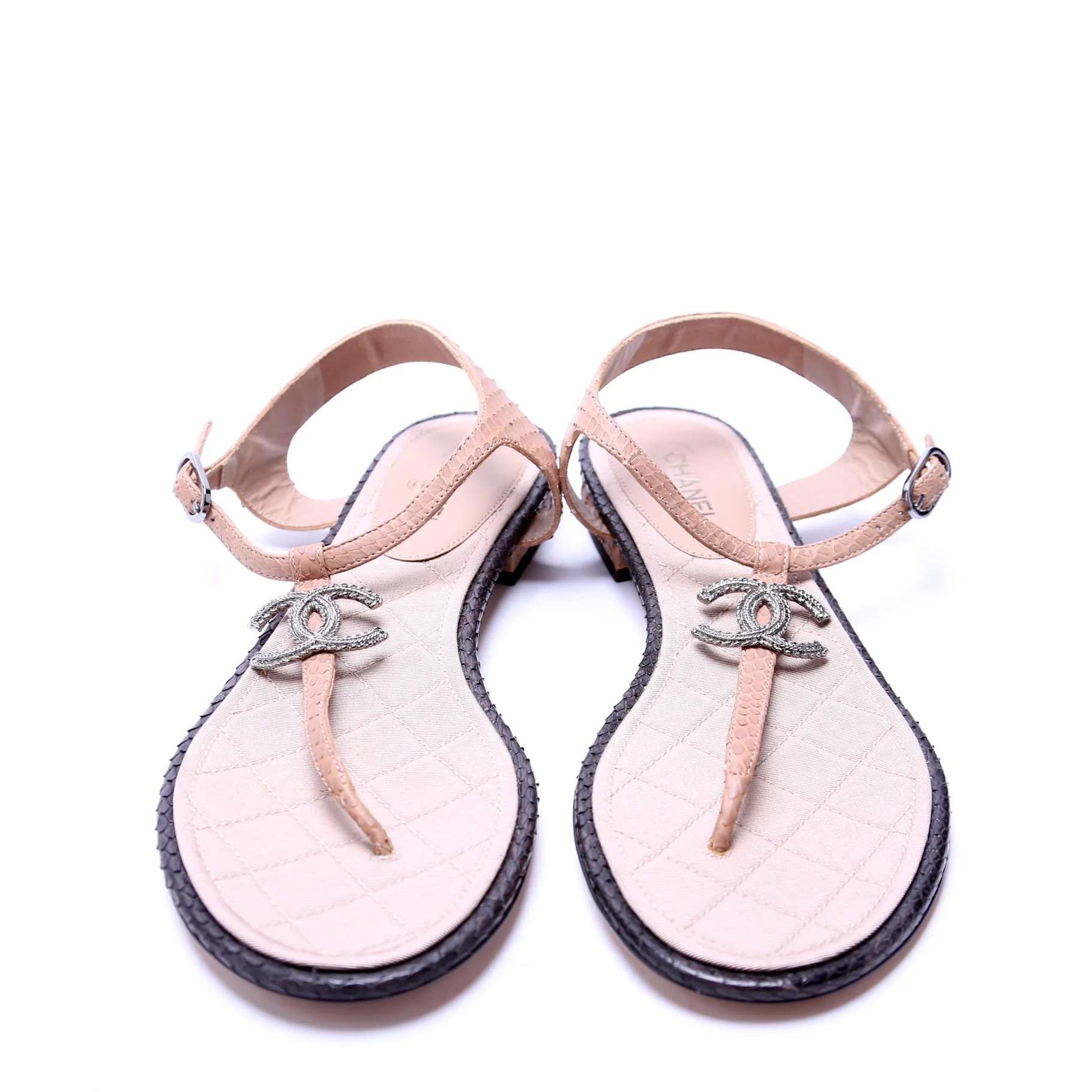 CC T STRAP SANDALS SZ 39 - Image 2