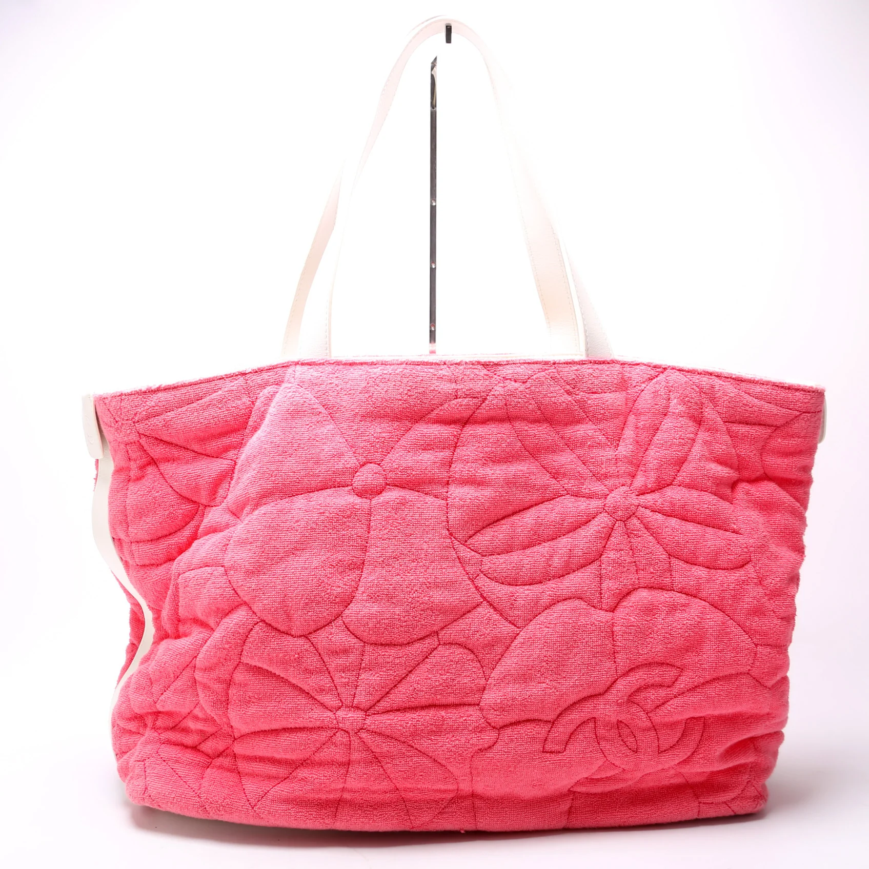 CC Terry Cotton Camellia Beach Tote - Image 3