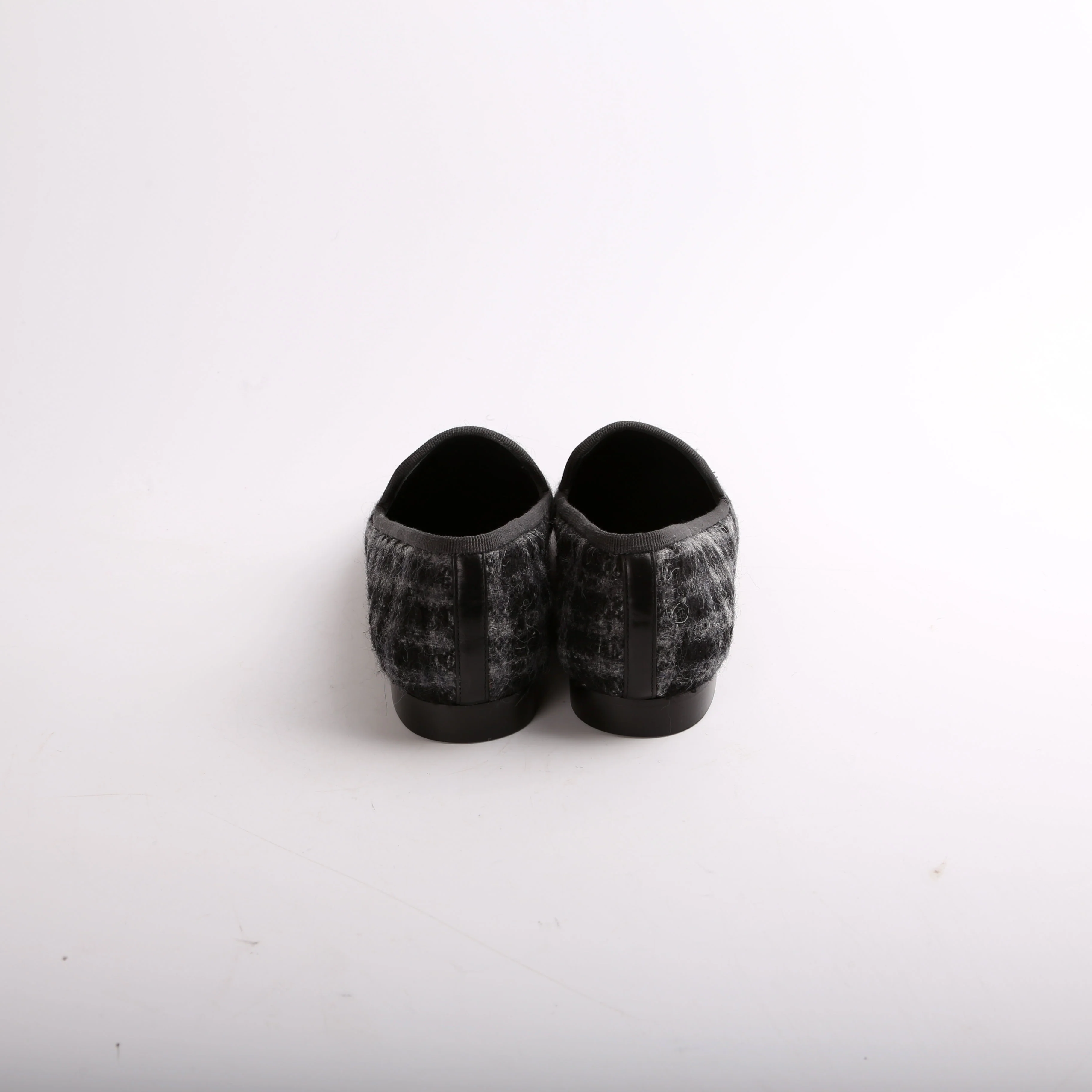 CC Tweed Loafers Size 36 - Image 4