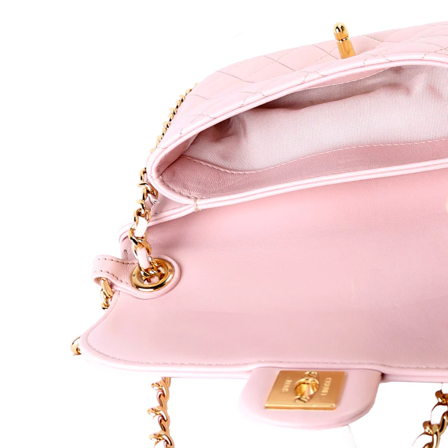 CC Unchained Mini Crossbody Lambskin 24M - Image 9