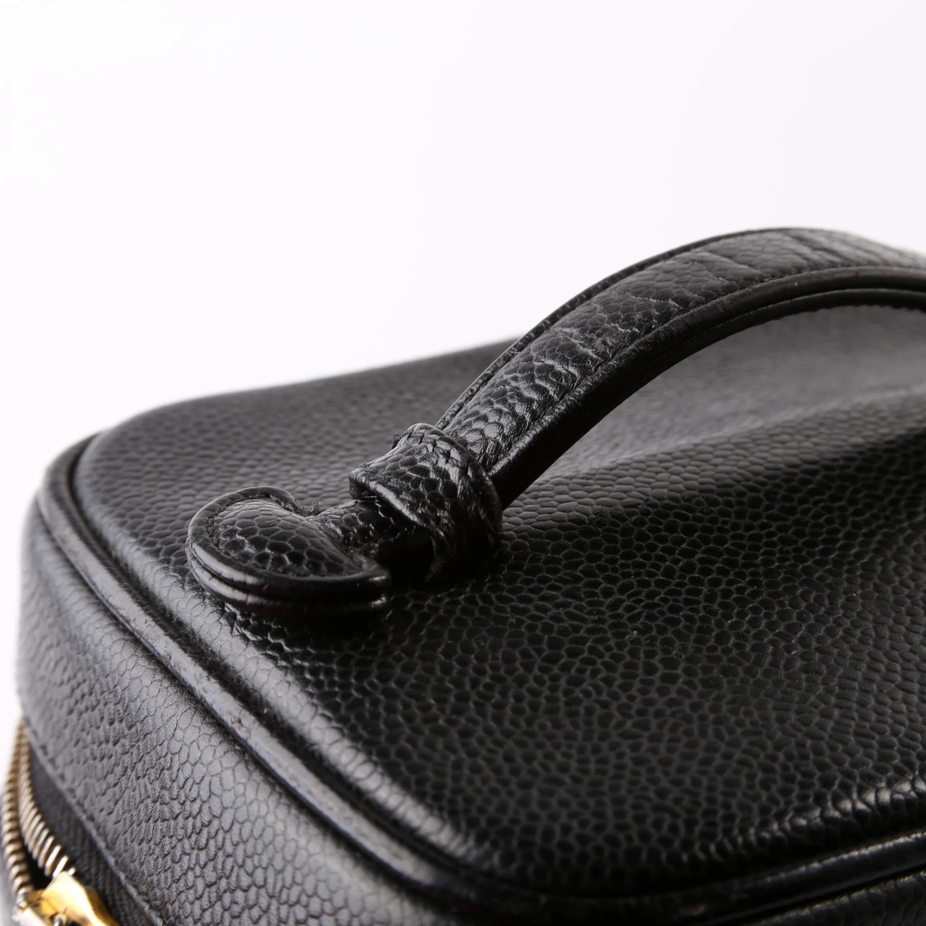 CC Vanity Case Small Caviar Draft - Image 11