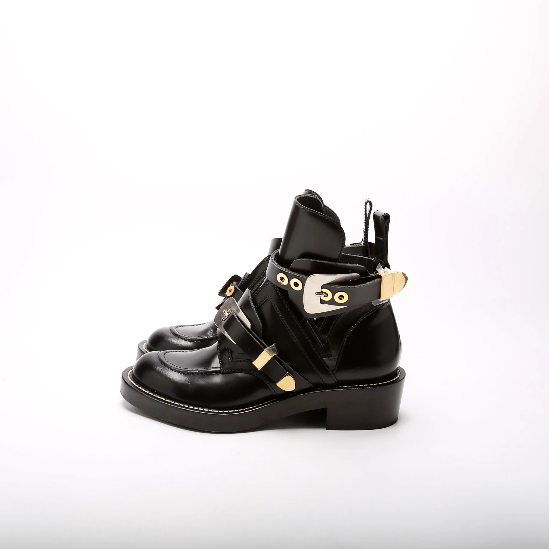 Ceinture Ankle Leather Boots Size 38.5 - Image 4