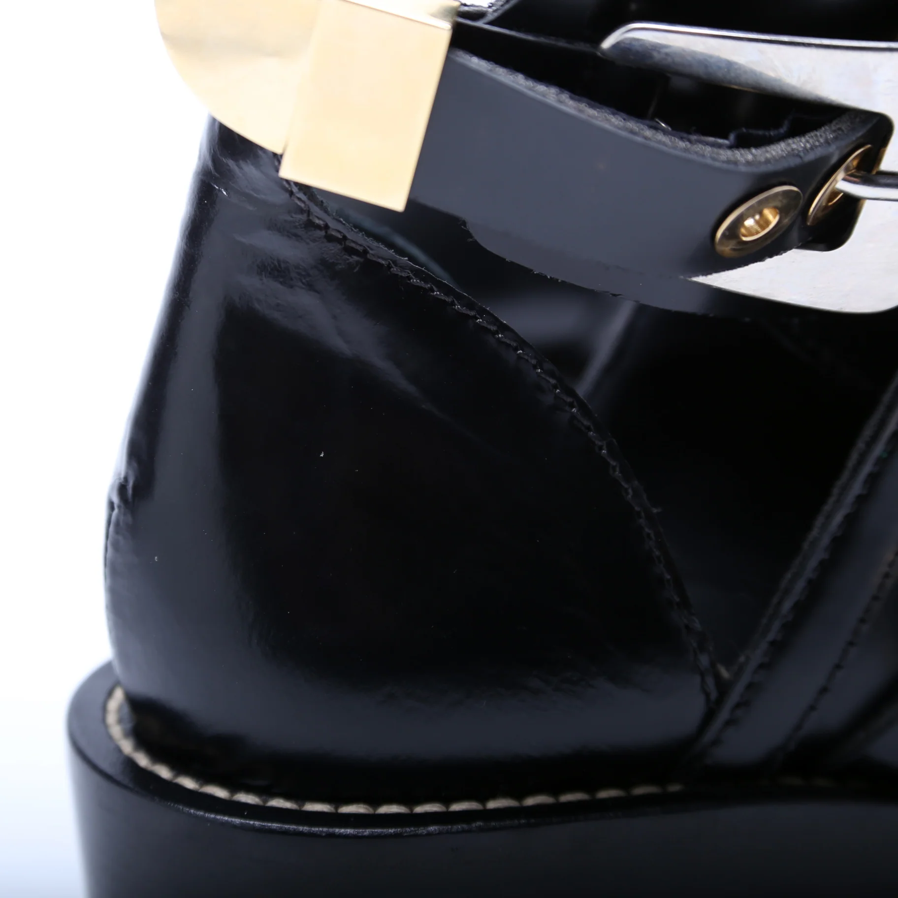 Ceinture Ankle Leather Boots Size 38.5 - Image 8