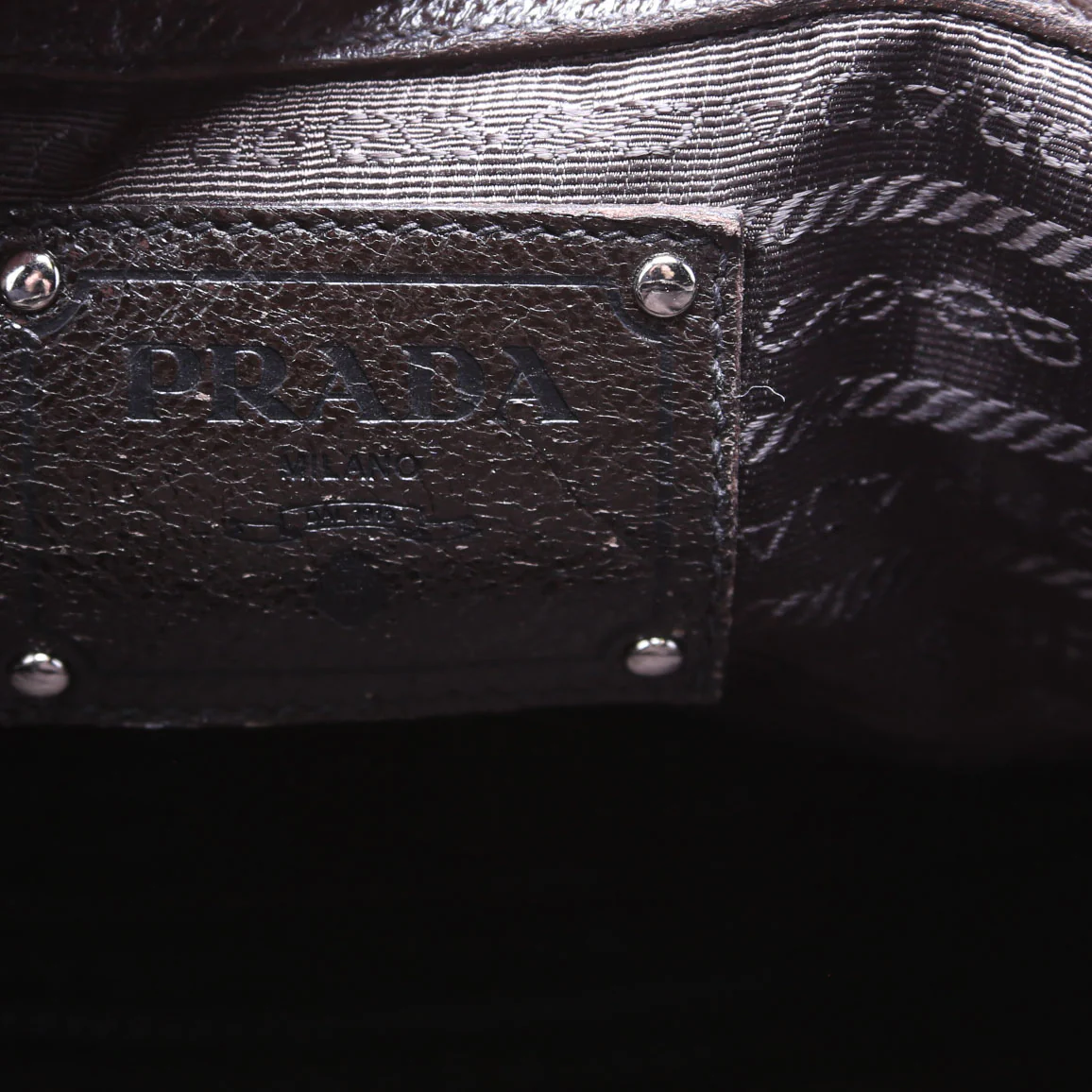 Cervo Lux Chain Shoulder Bag Brown - Image 11