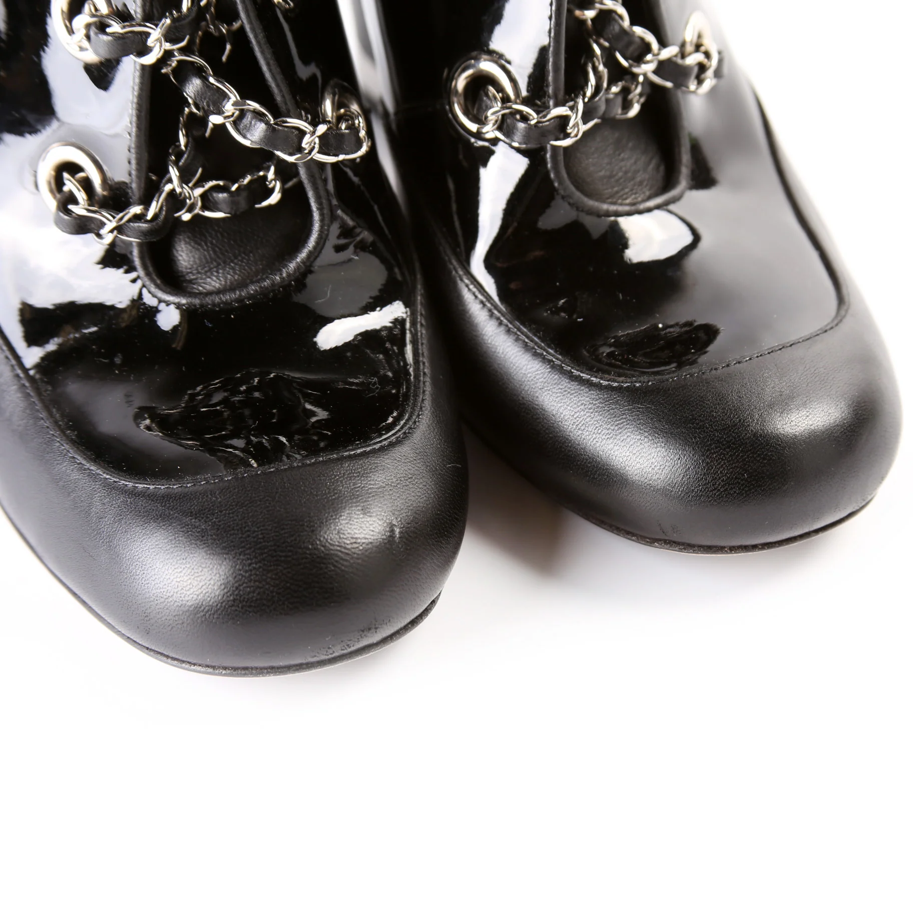 Chain Lace Booties Size 39 - Image 9