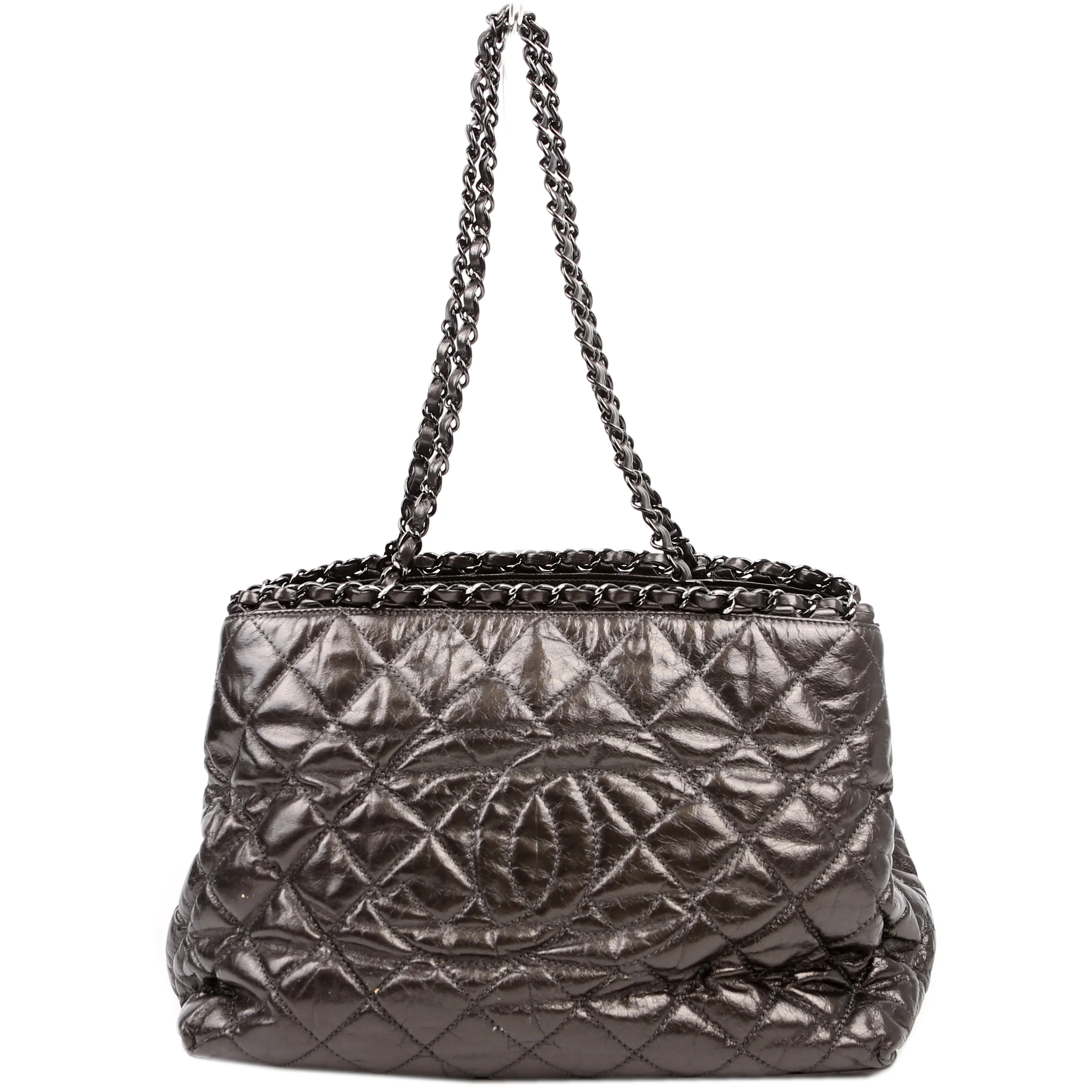 Chain Me Tote Small 14M Grey