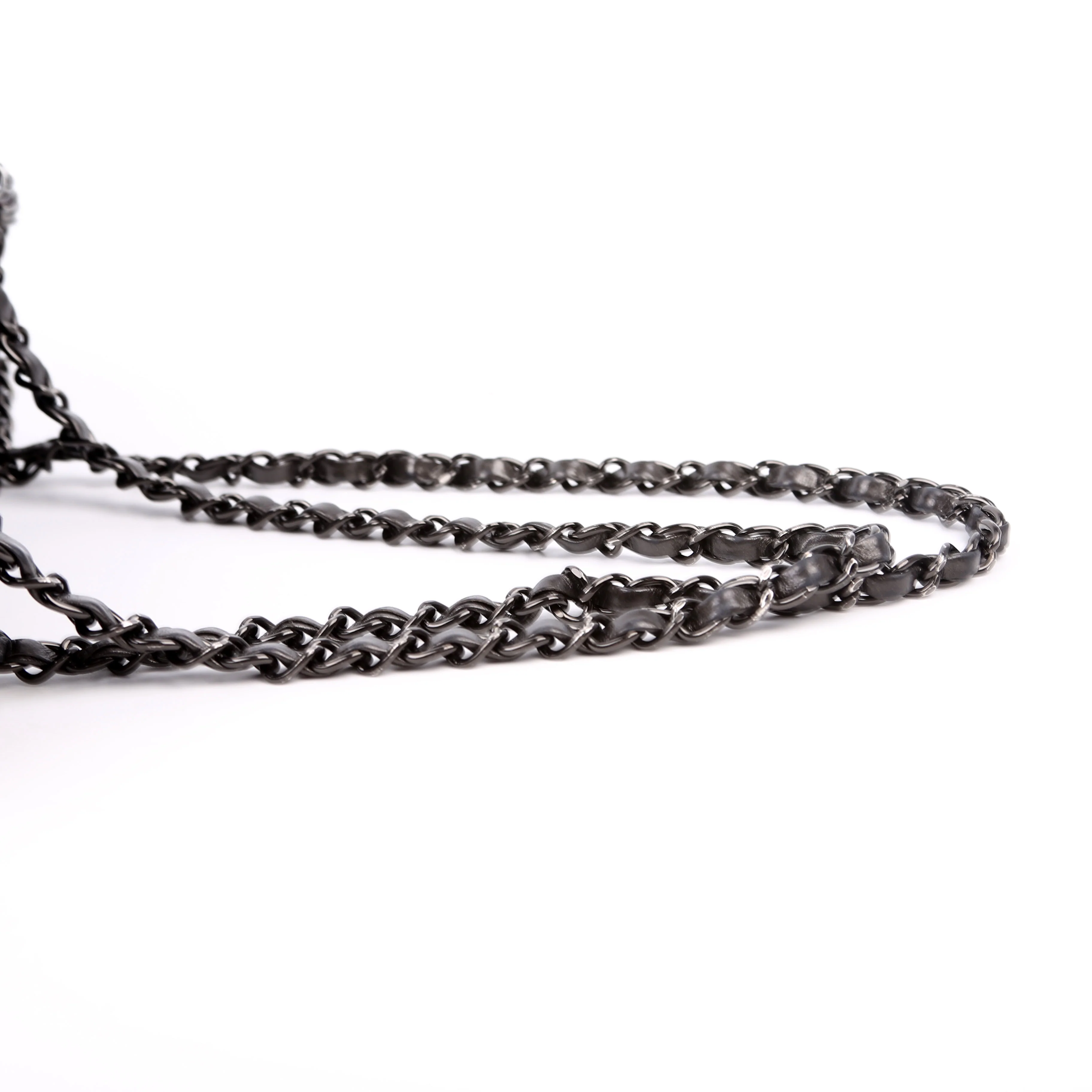 Chain Me Tote Small 14M Grey - Image 11