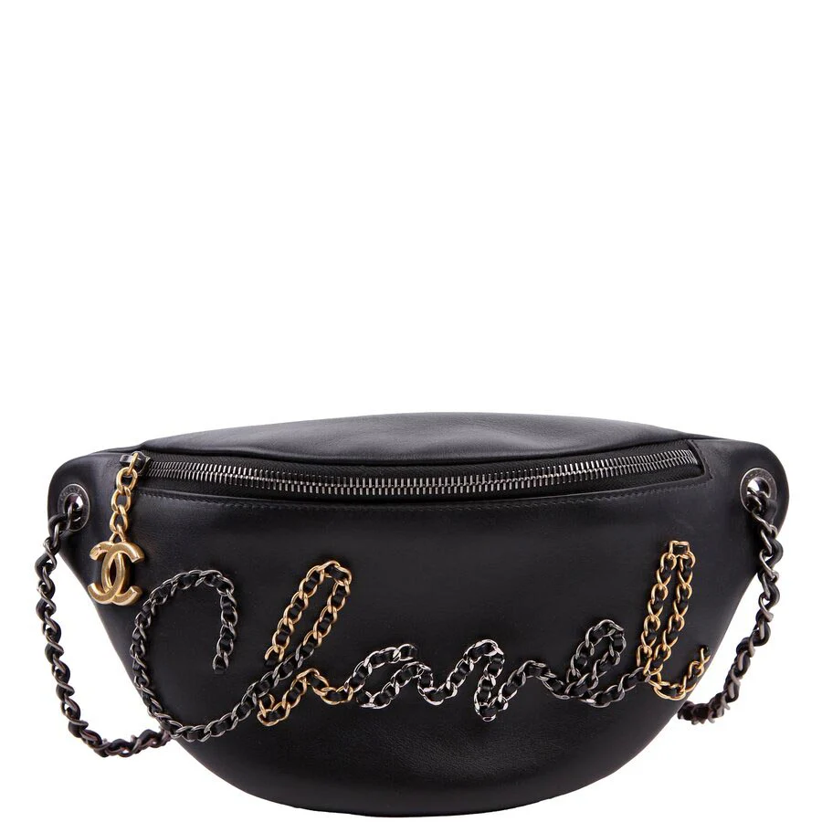 Chain Signe Belt Bag RFID Black
