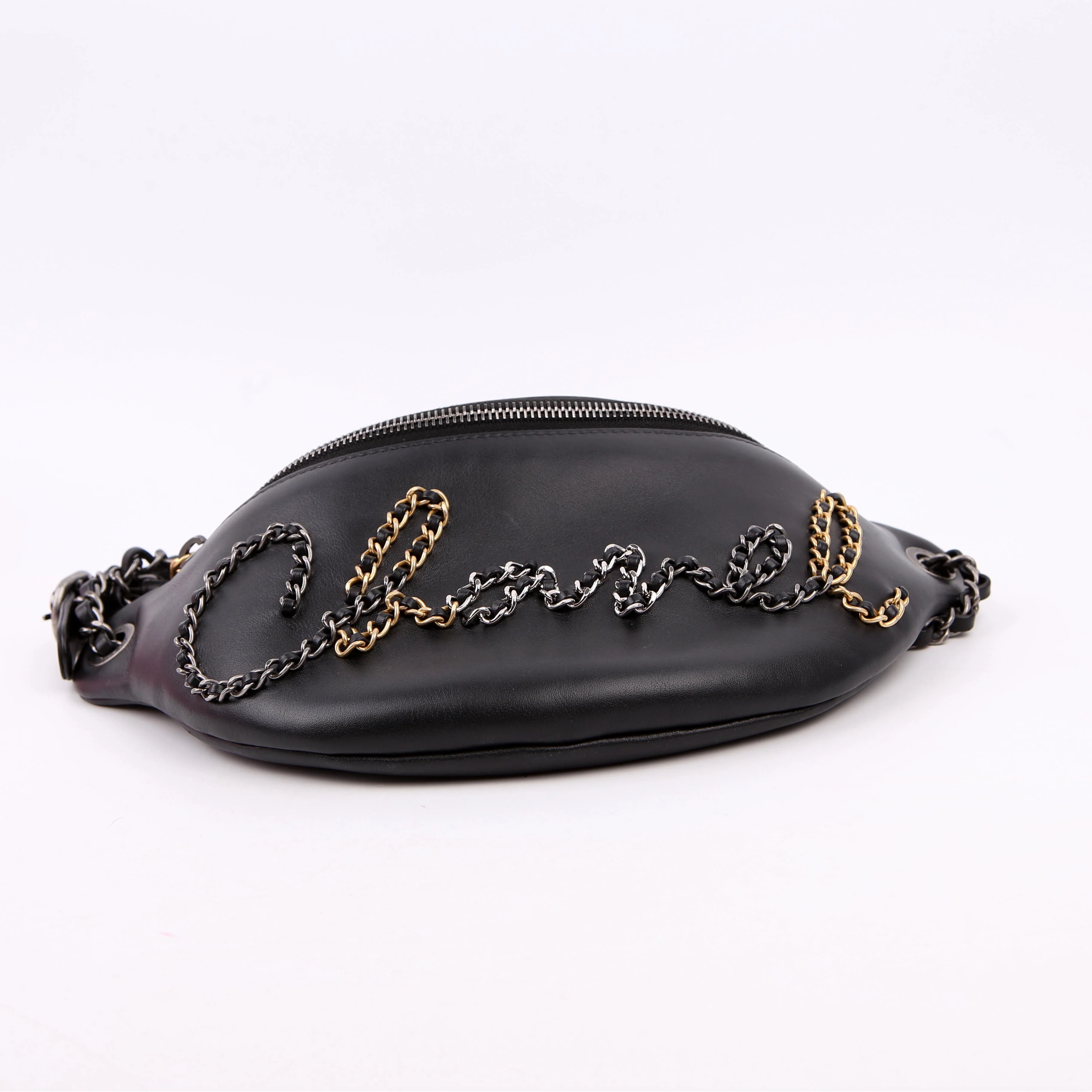 Chain Signe Belt Bag RFID Black - Image 4