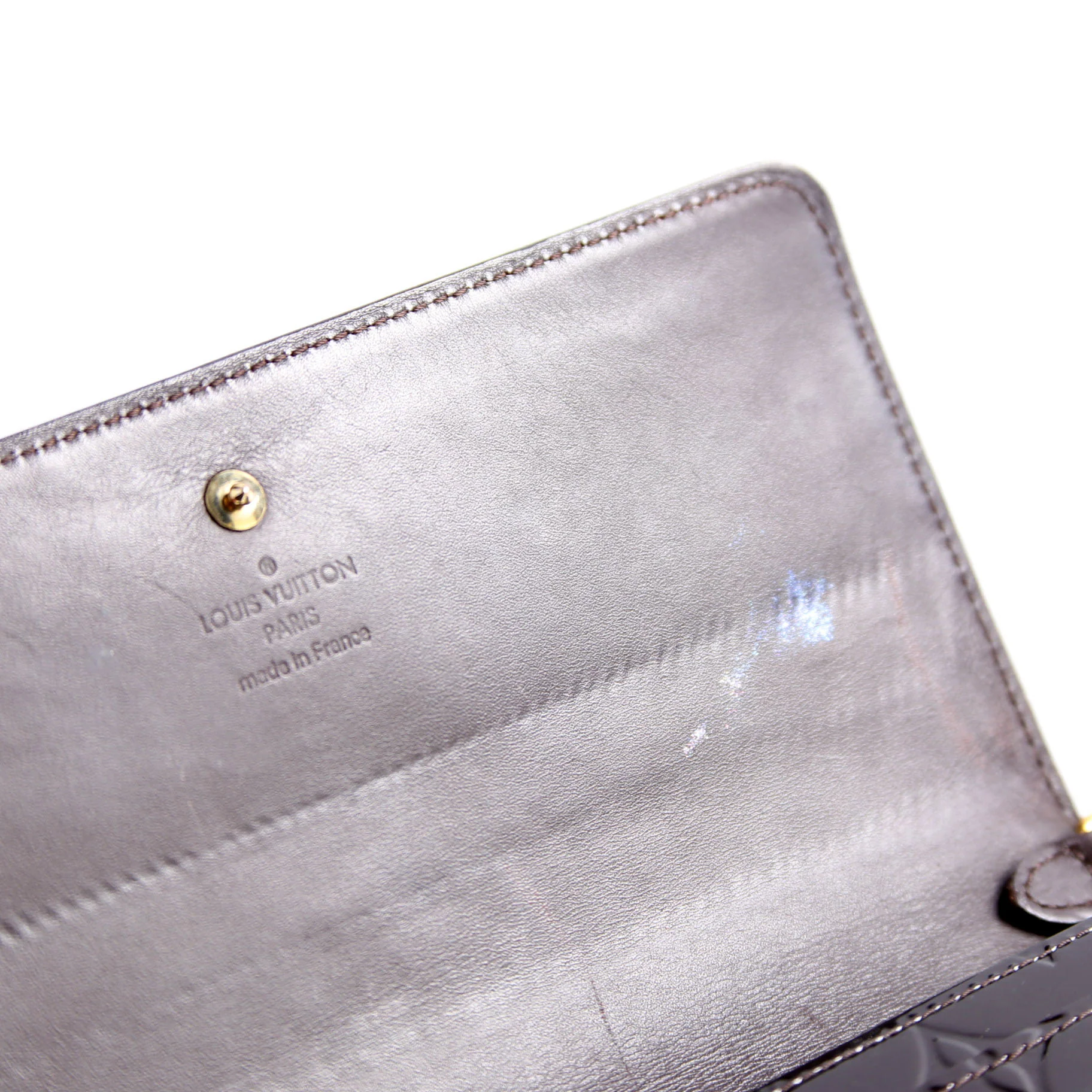 Chaine Wallet Vernis Burgundy - Image 6