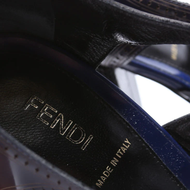 Chameleon Pumps Size 41 Navy - Image 5