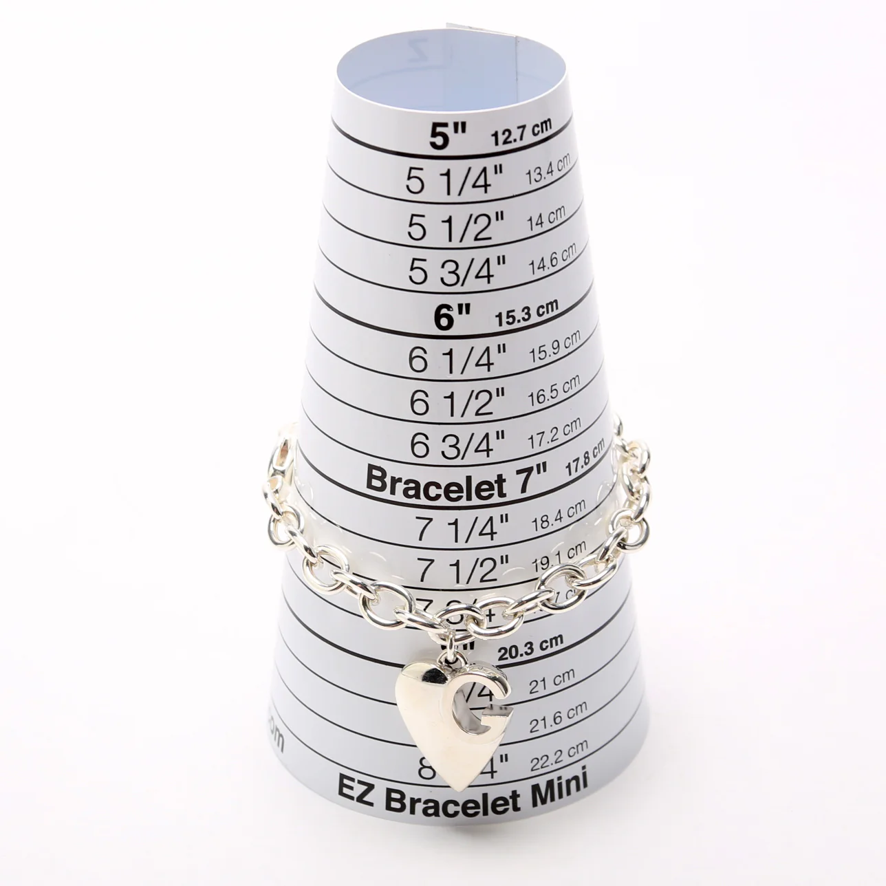 Charlotte G Heart Charm Bracelet 925 - Image 4