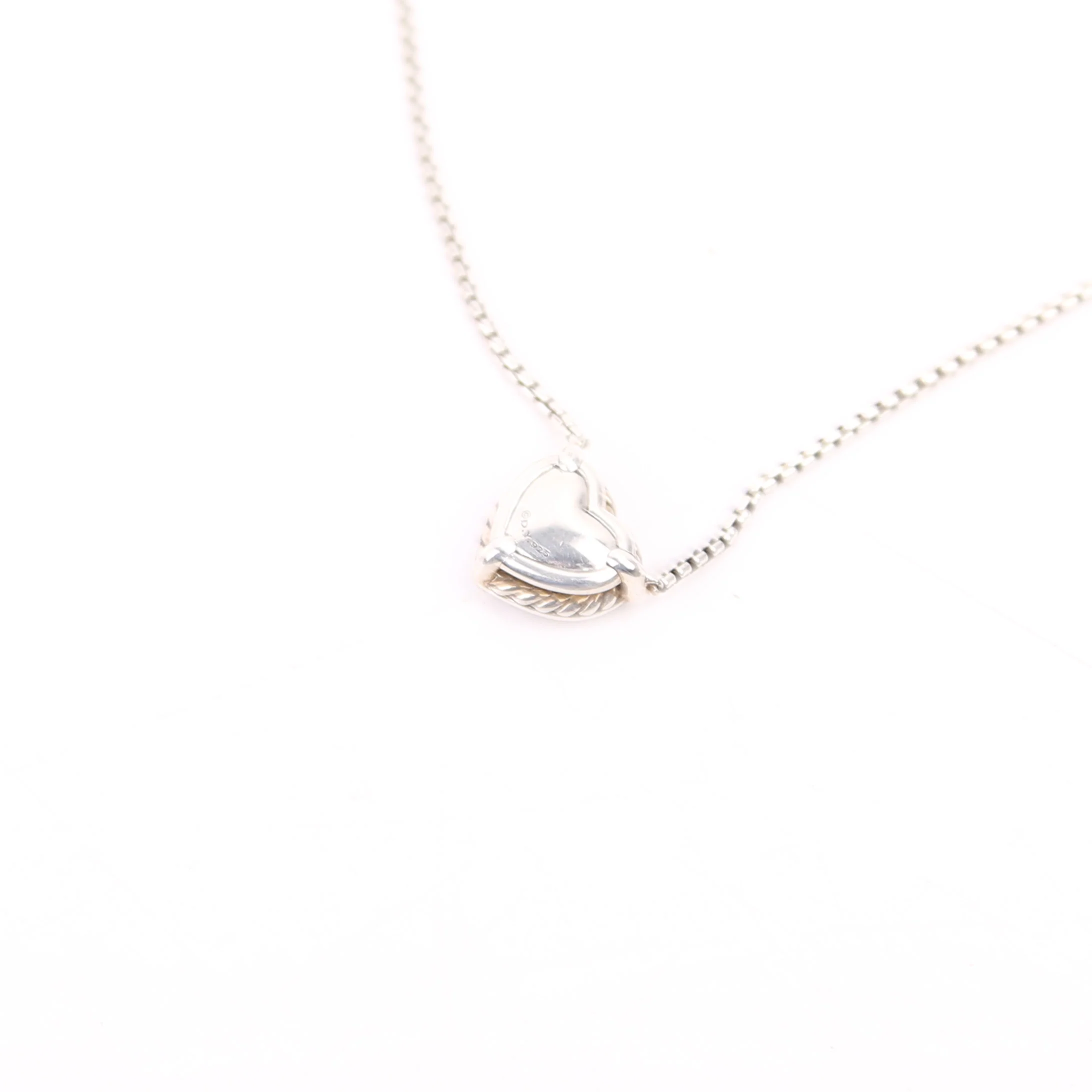 Chatelaine Heart Necklace 945/Garnet - Image 4