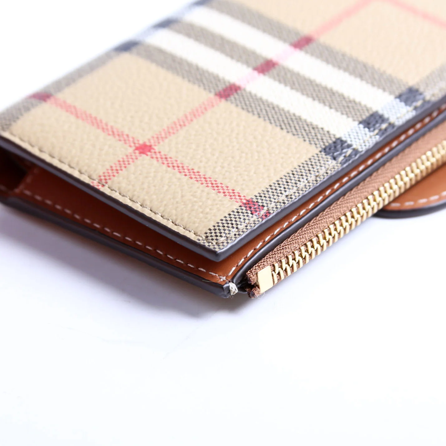 Check Bifold Wallet Small - Image 8