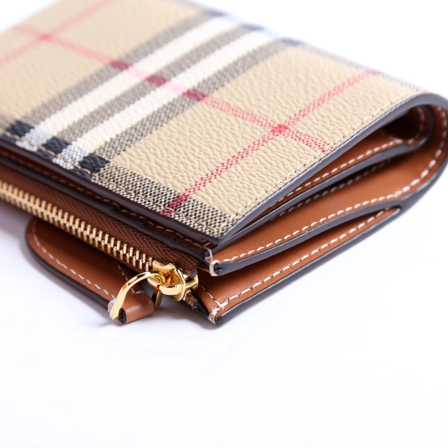 Check Bifold Wallet Small - Image 9