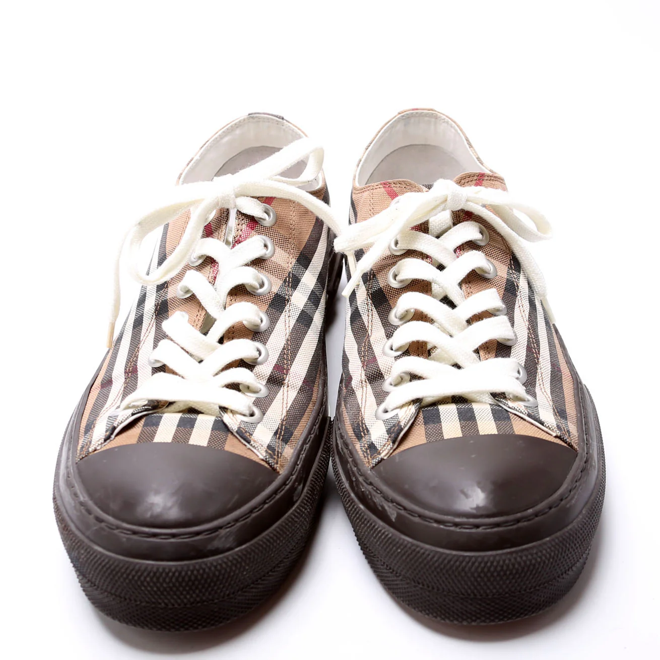 Check Low Top Sneakers 44.5 - Image 2