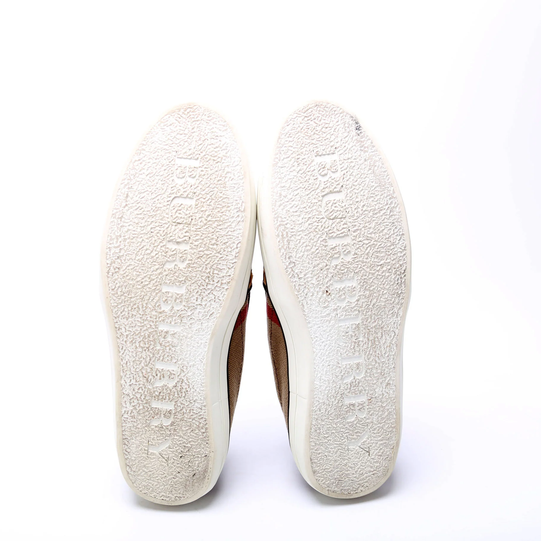 Check Pony Hair Slip On Sneakers Size 40 - Image 6