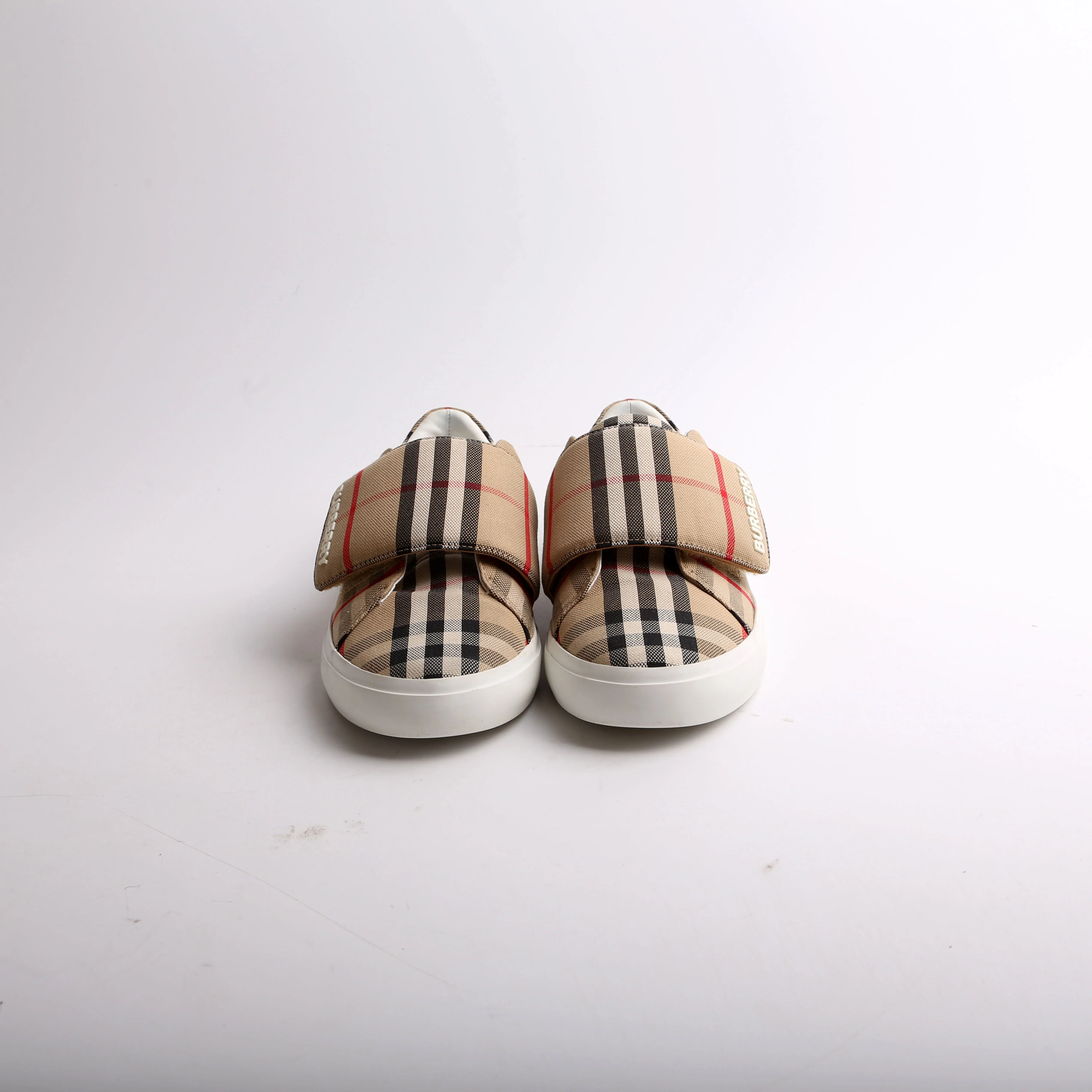 Check Print Sneakers Size 34 - Image 2