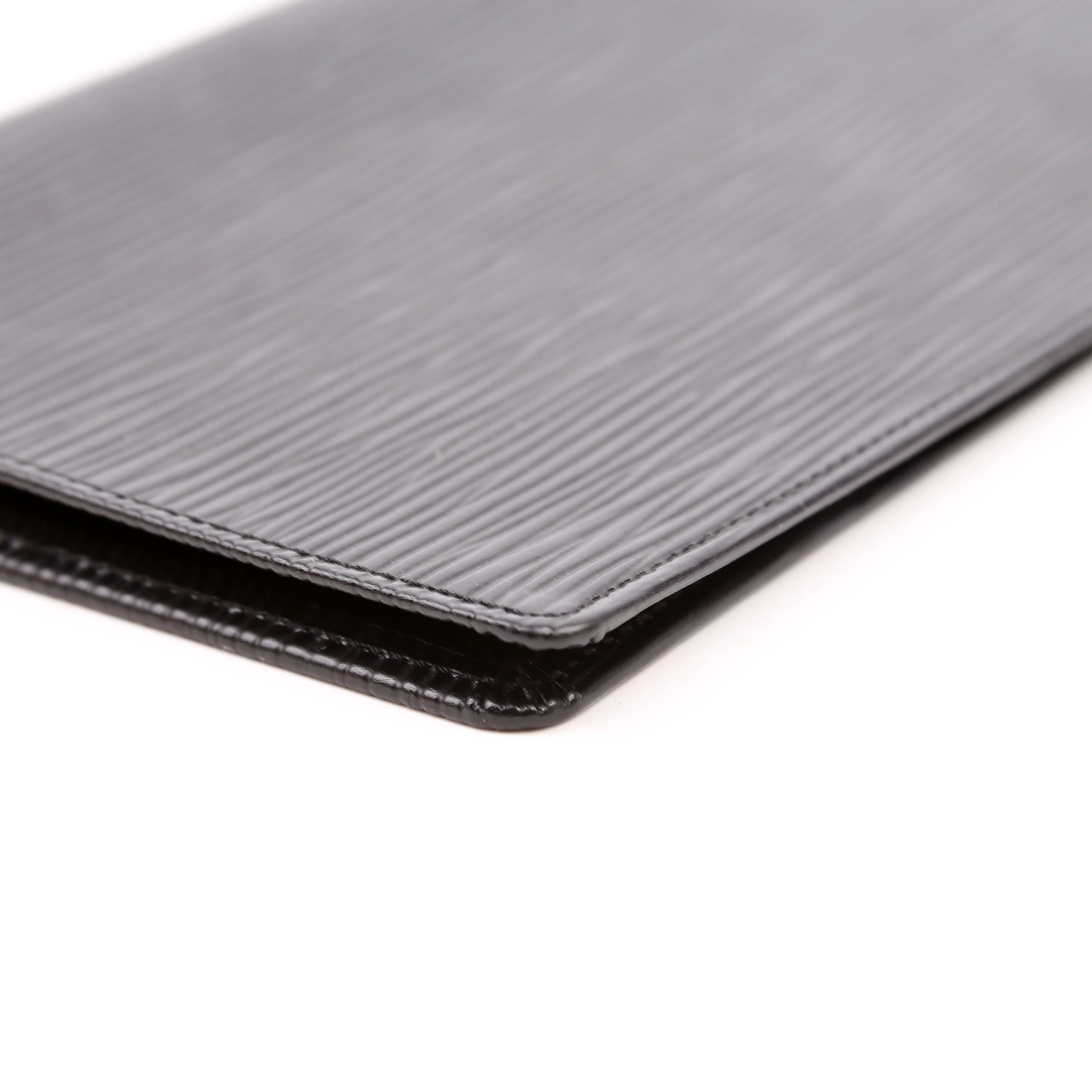 Checkbook Cover Epi Black - Image 4