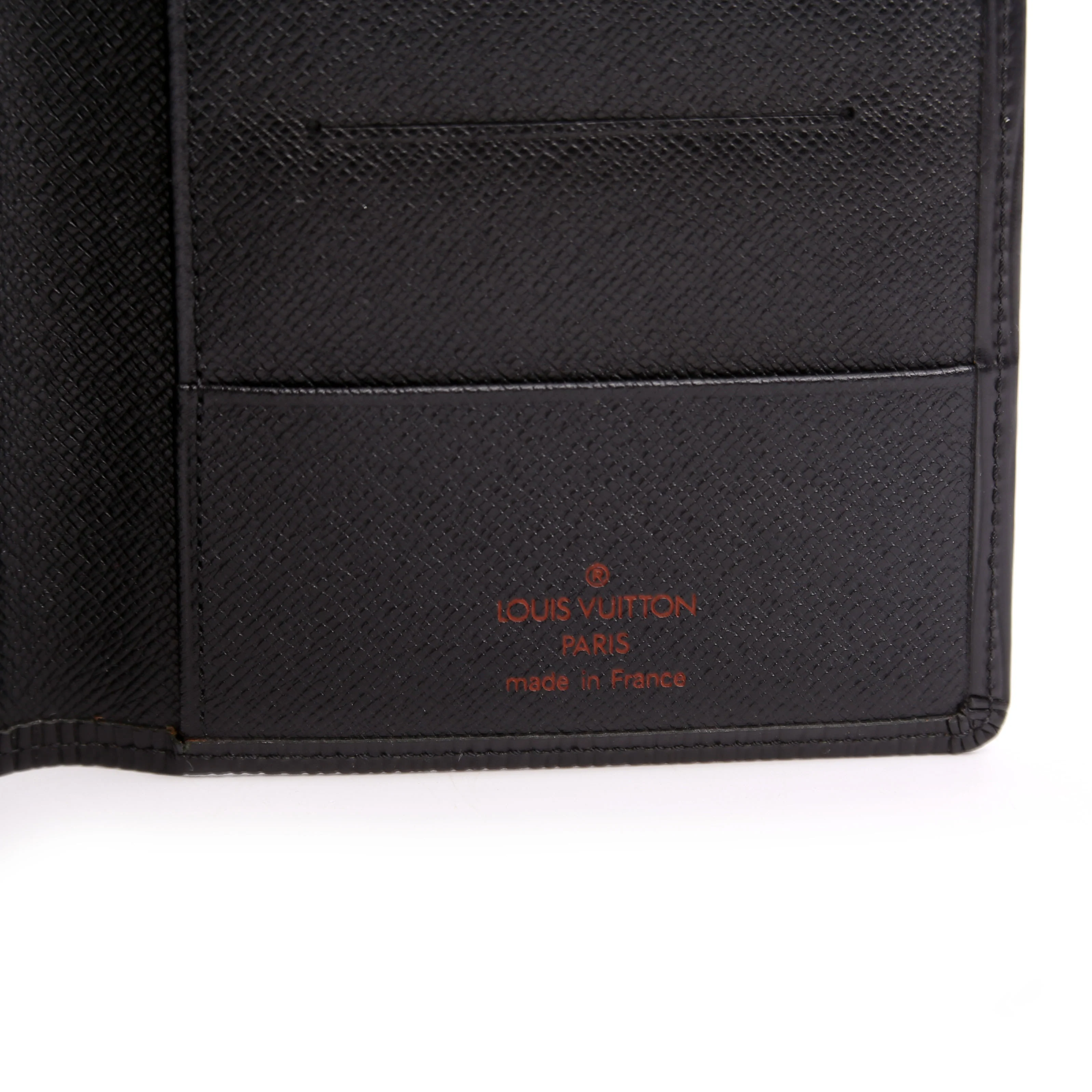 Checkbook Cover Epi Black - Image 9