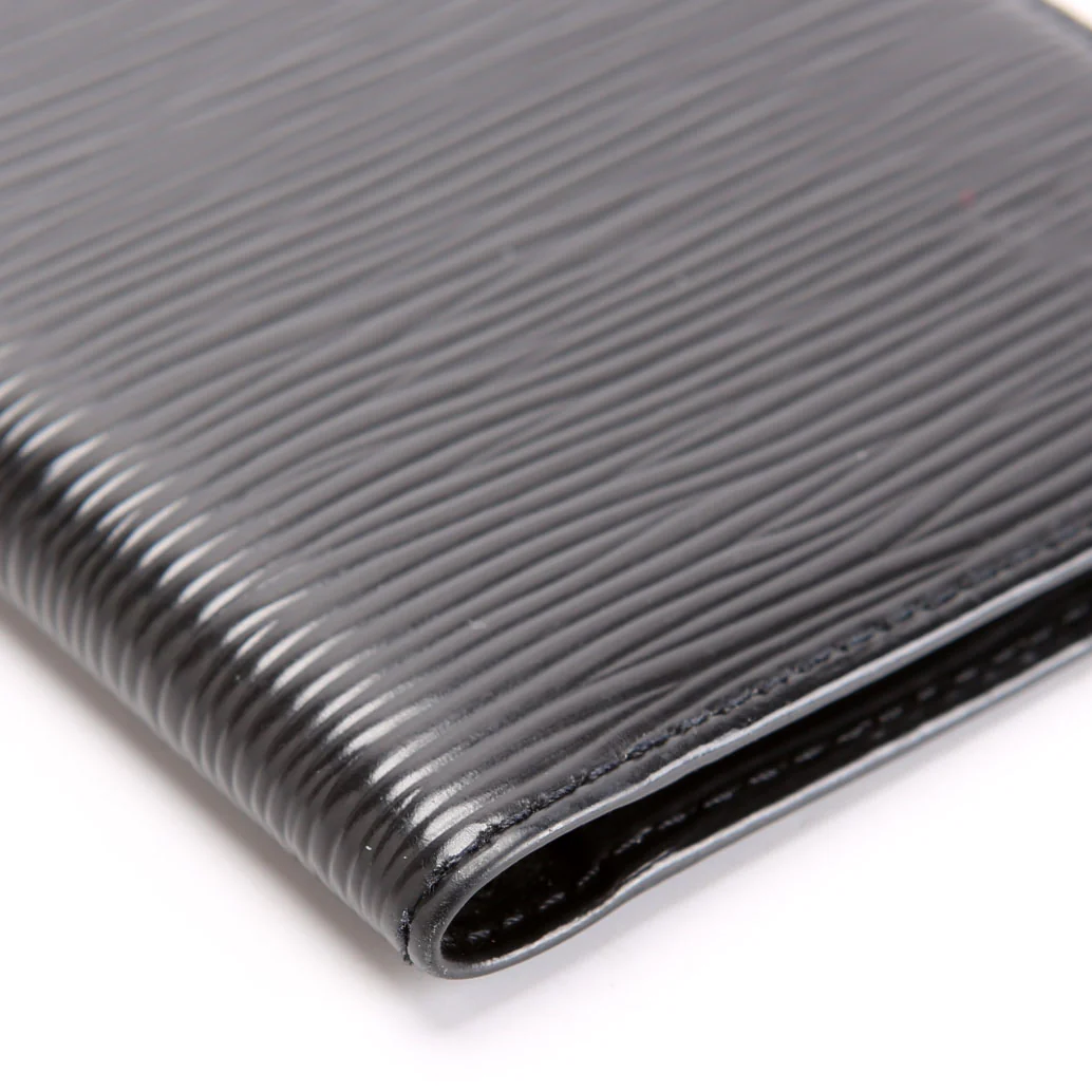 Checkbook Cover Epi Black - Image 5