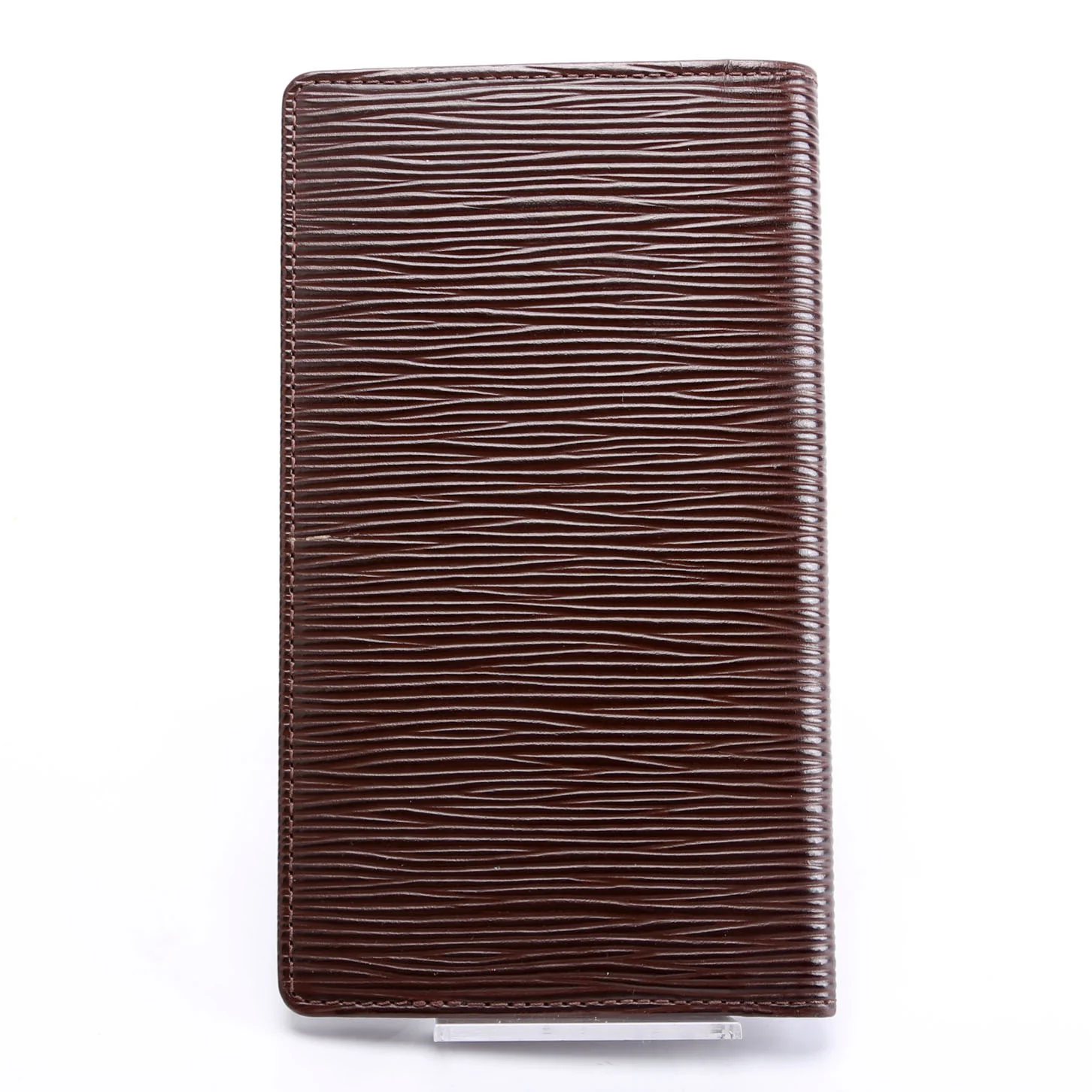 Checkbook Cover Epi Brown - Image 3