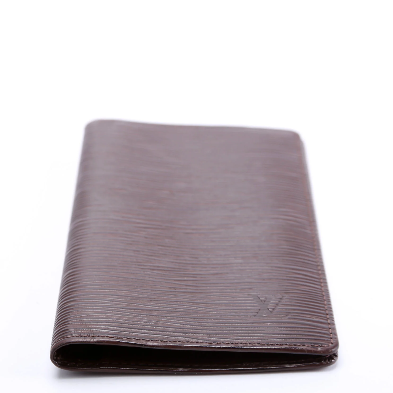 Checkbook Cover Epi Brown - Image 5