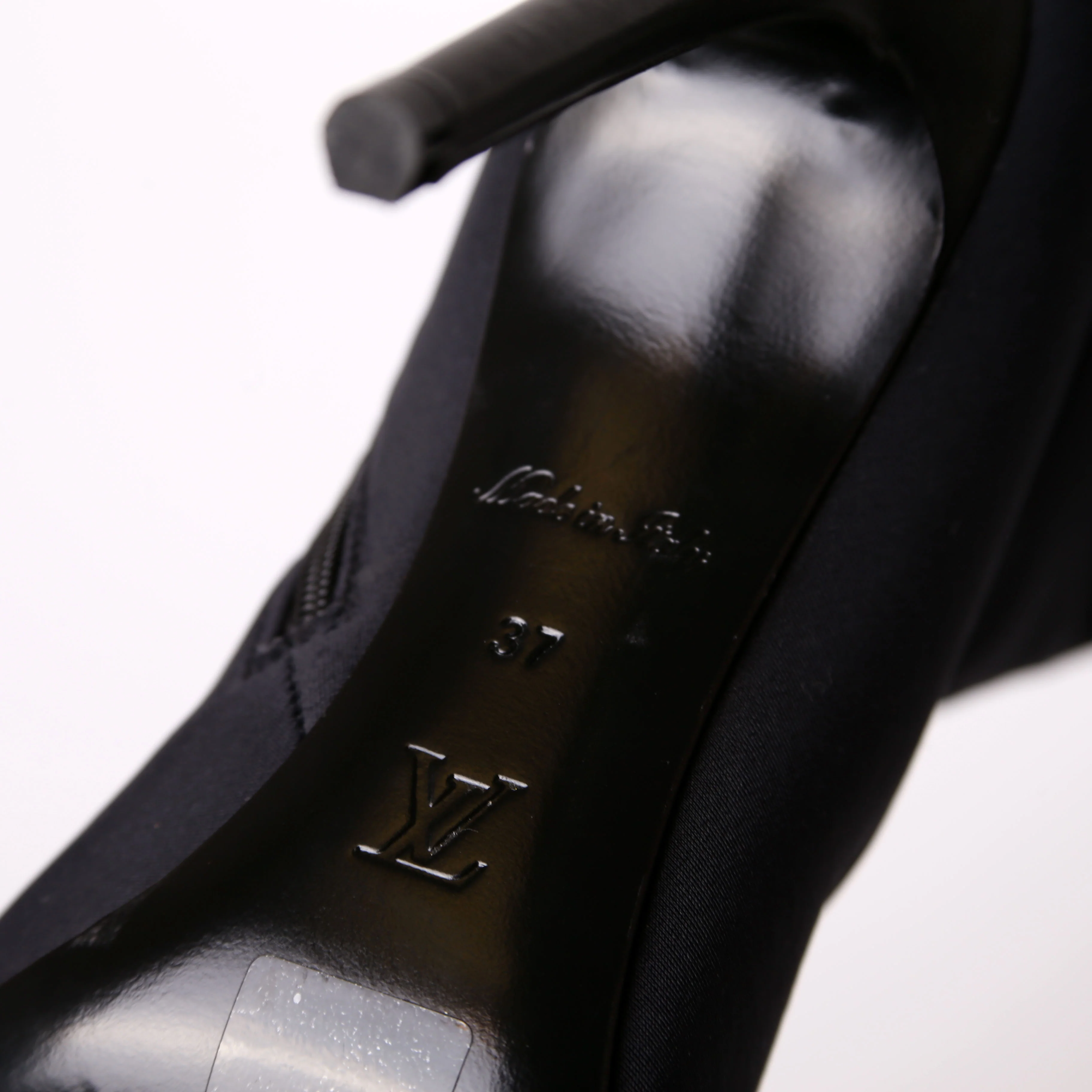 Cherie Stretch Fabric Mono Ankle Boots Size 37 - Image 6