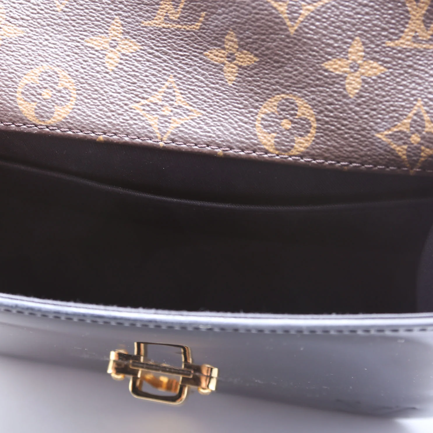 Cherrywood BB Patent/Monogram Black - Image 7