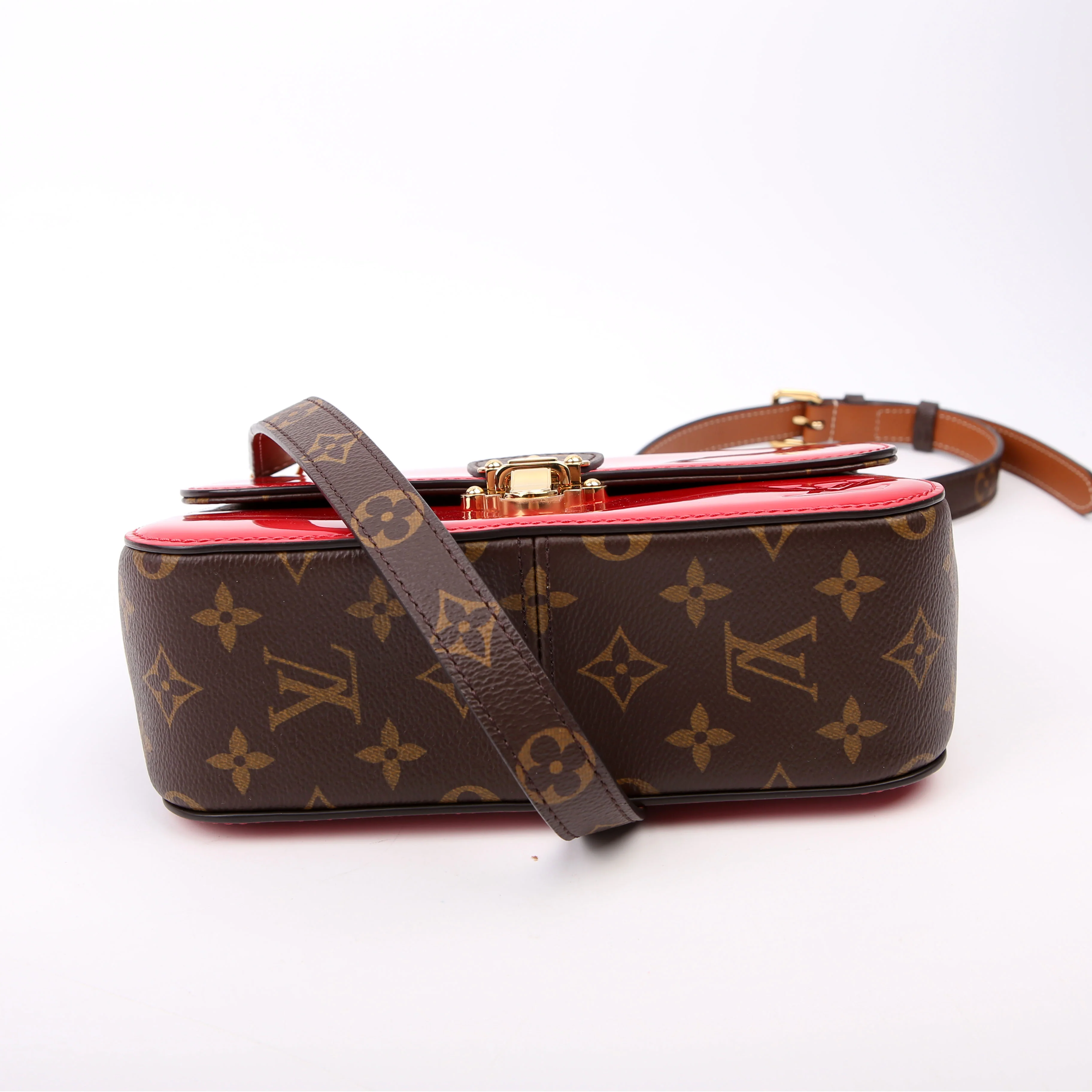 Cherrywood BB Patent/Monogram Red - Image 4