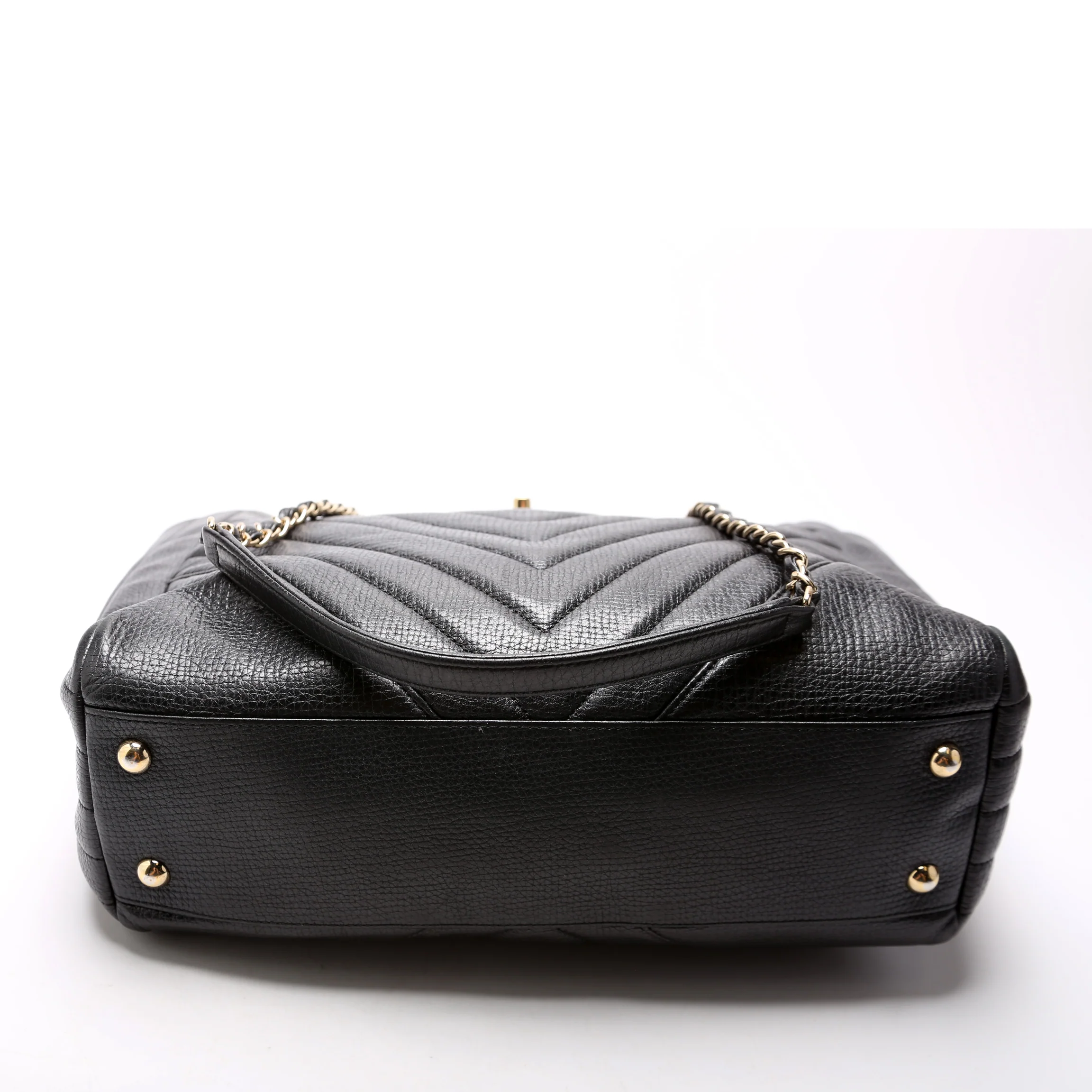 Chevron Statement Tote 24M - Image 4