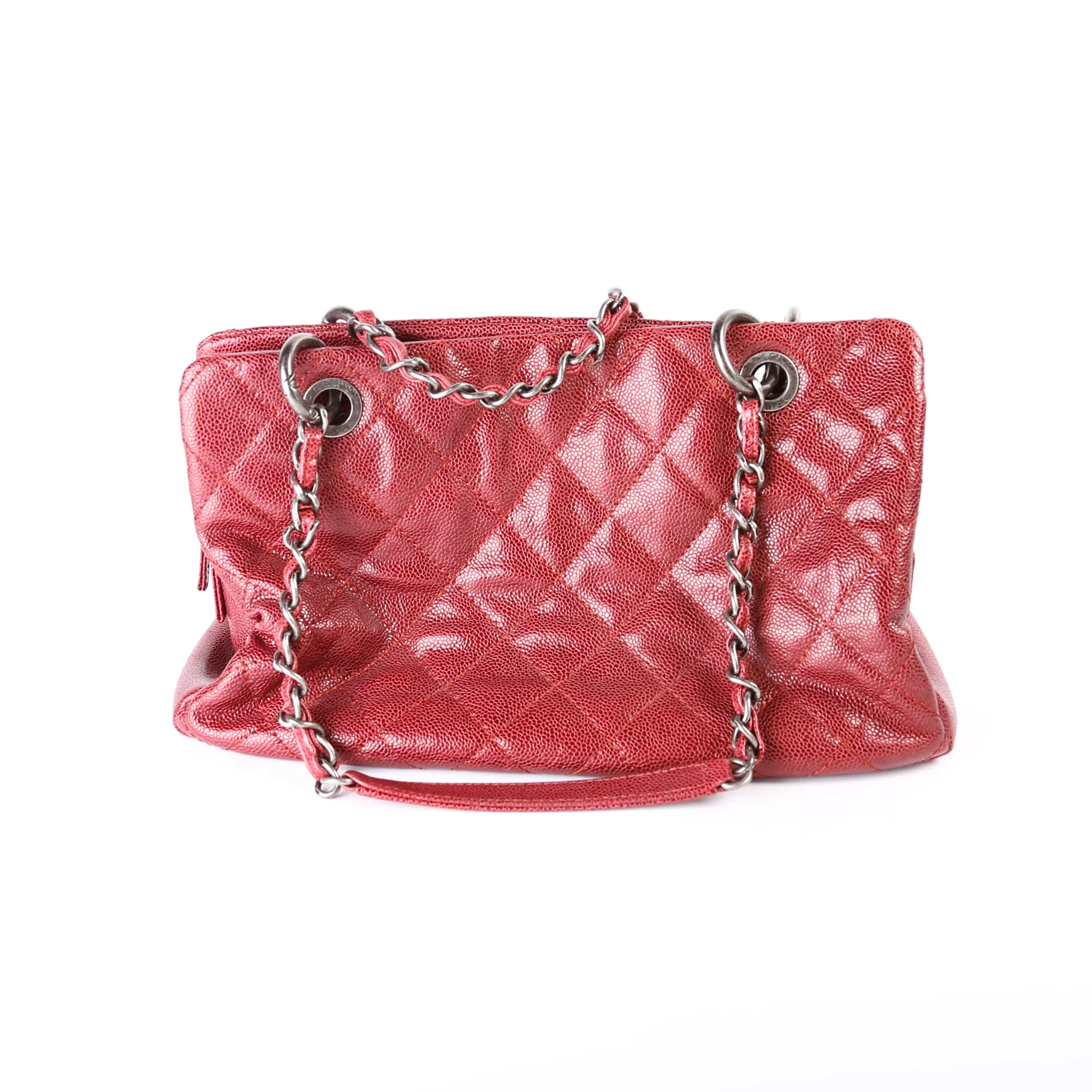 Chic Small Shopping Tote Caviar 16M - Image 2