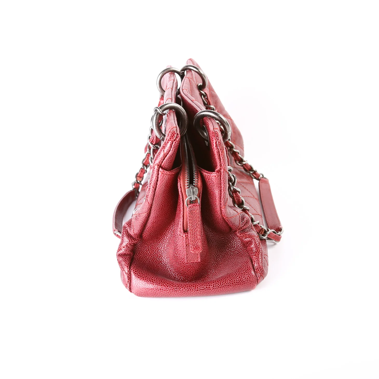 Chic Small Shopping Tote Caviar 16M - Image 4