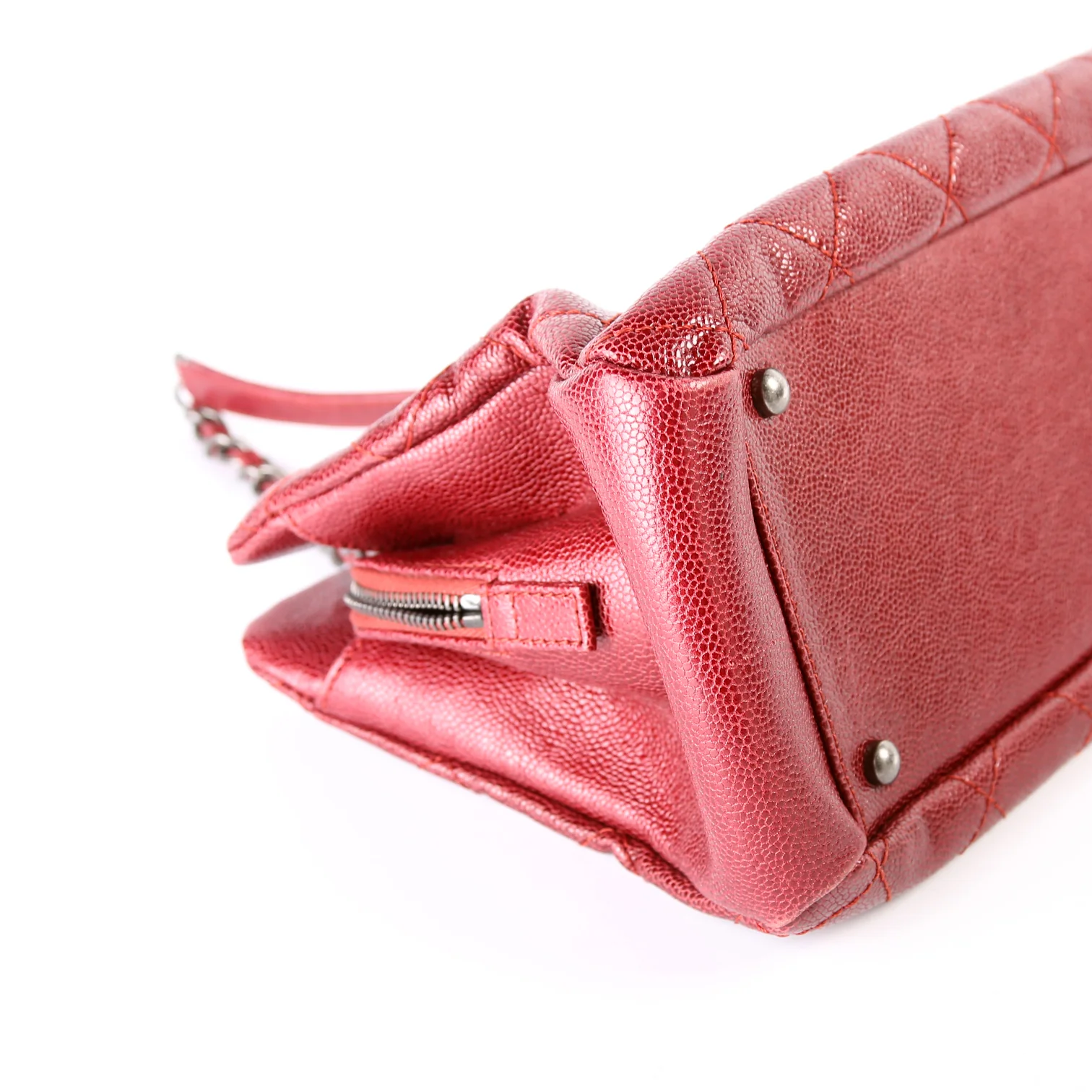 Chic Small Shopping Tote Caviar 16M - Image 6